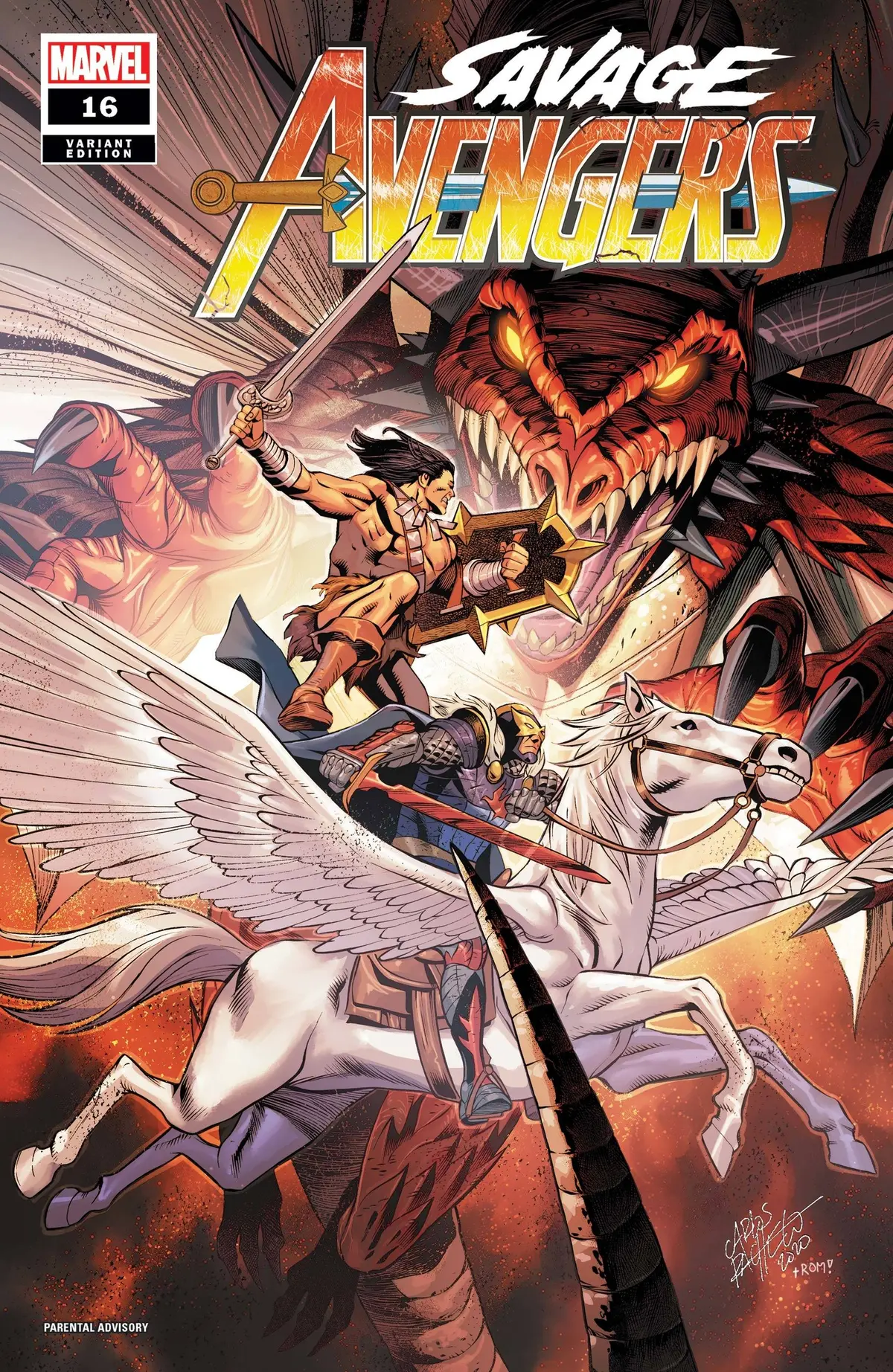 Savage Avengers #16 Pacheco Var 1