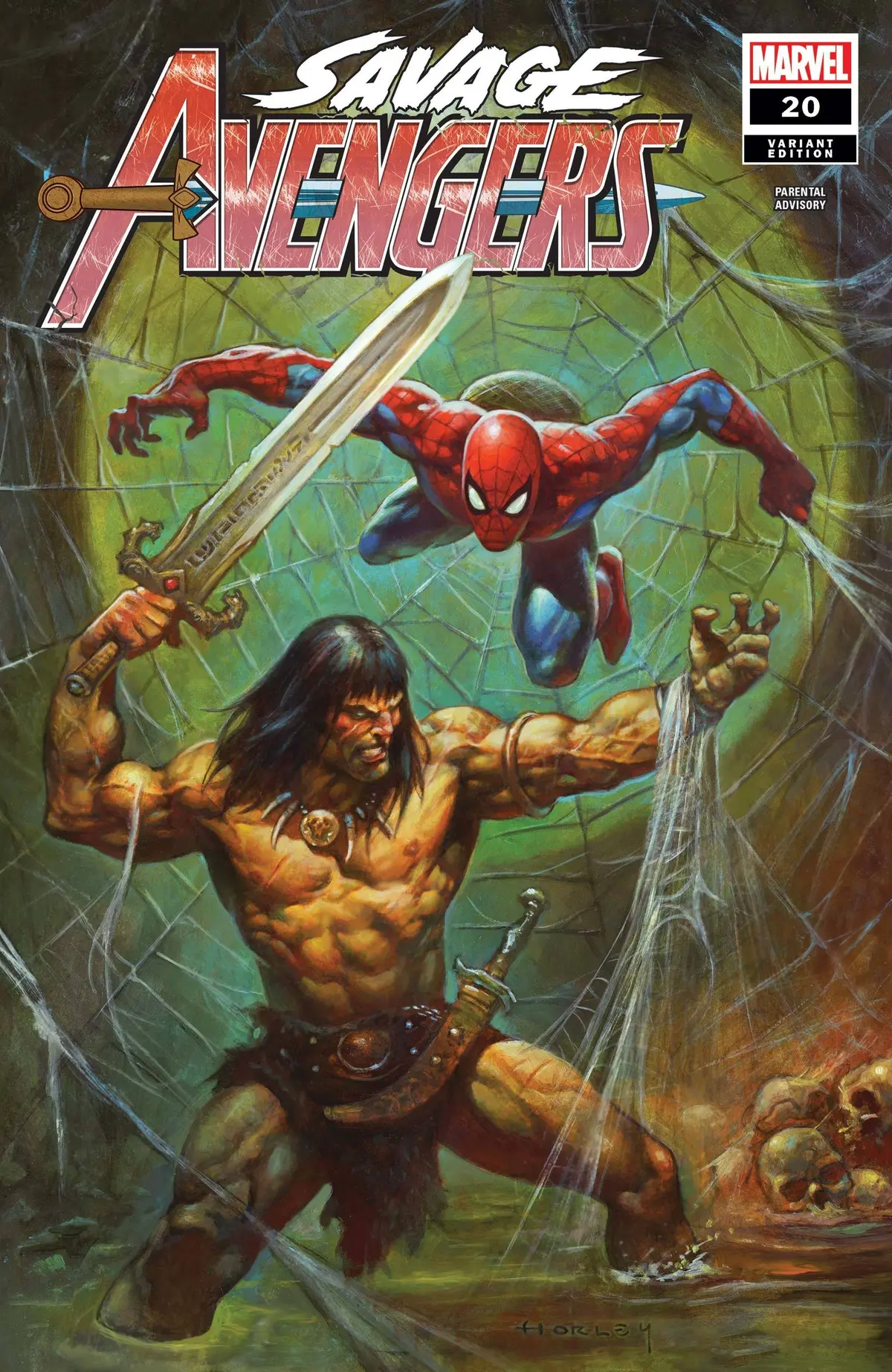 Savage Avengers #20 Horley Var 1