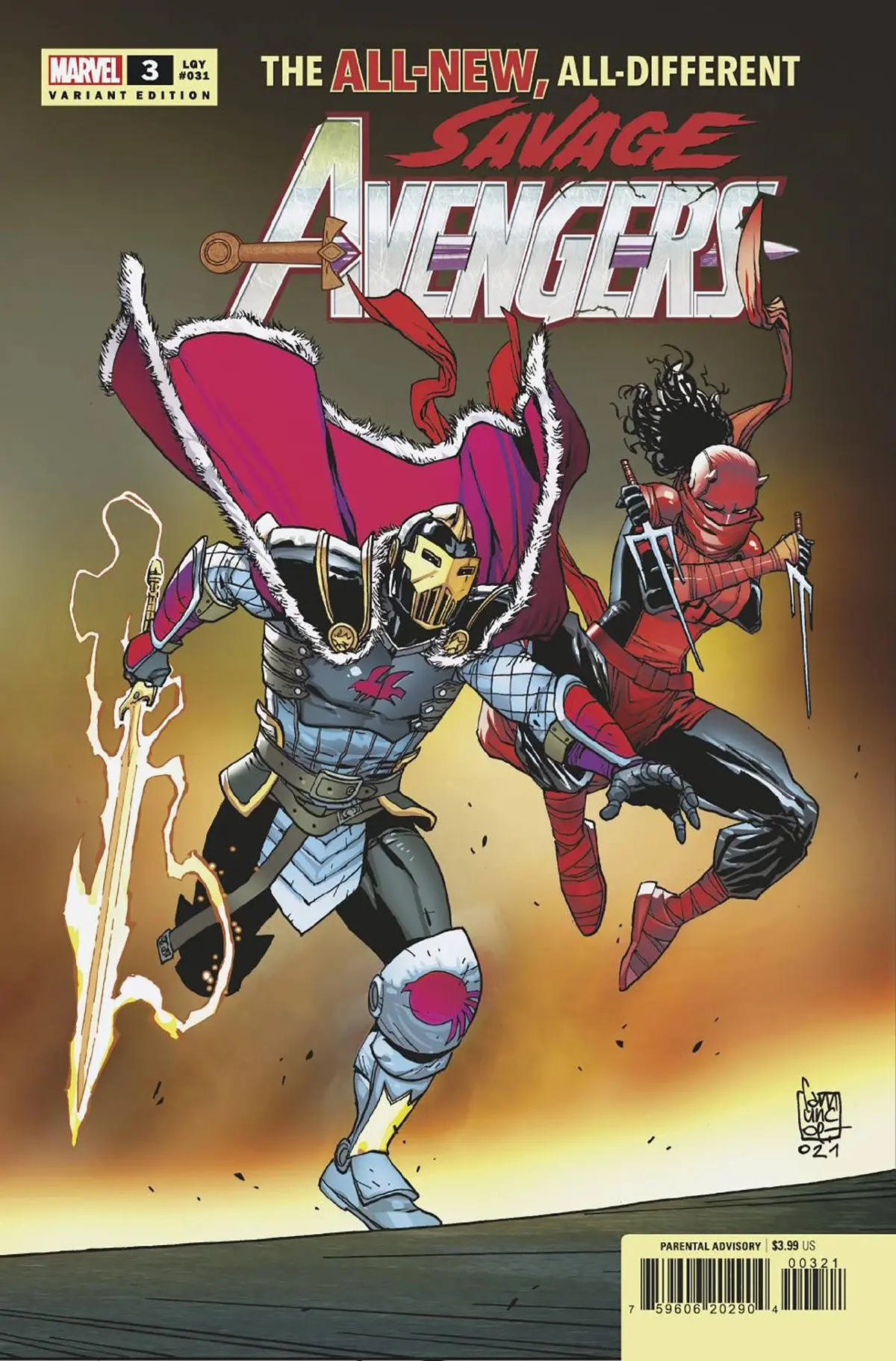 Savage Avengers #3 Camuncoli Teaser Var 1