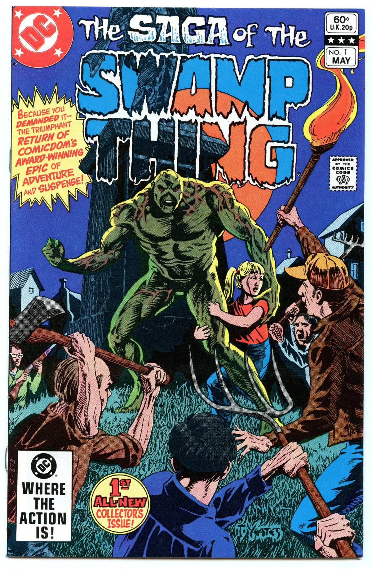 Saga Of Swamp Thing 1 (May 1982) Nm- (9.2) 1