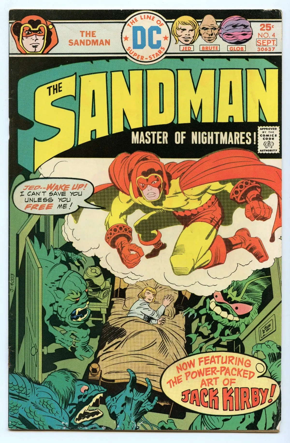 Sandman 4 (Sep 1975) Vg+ (4.5) 1