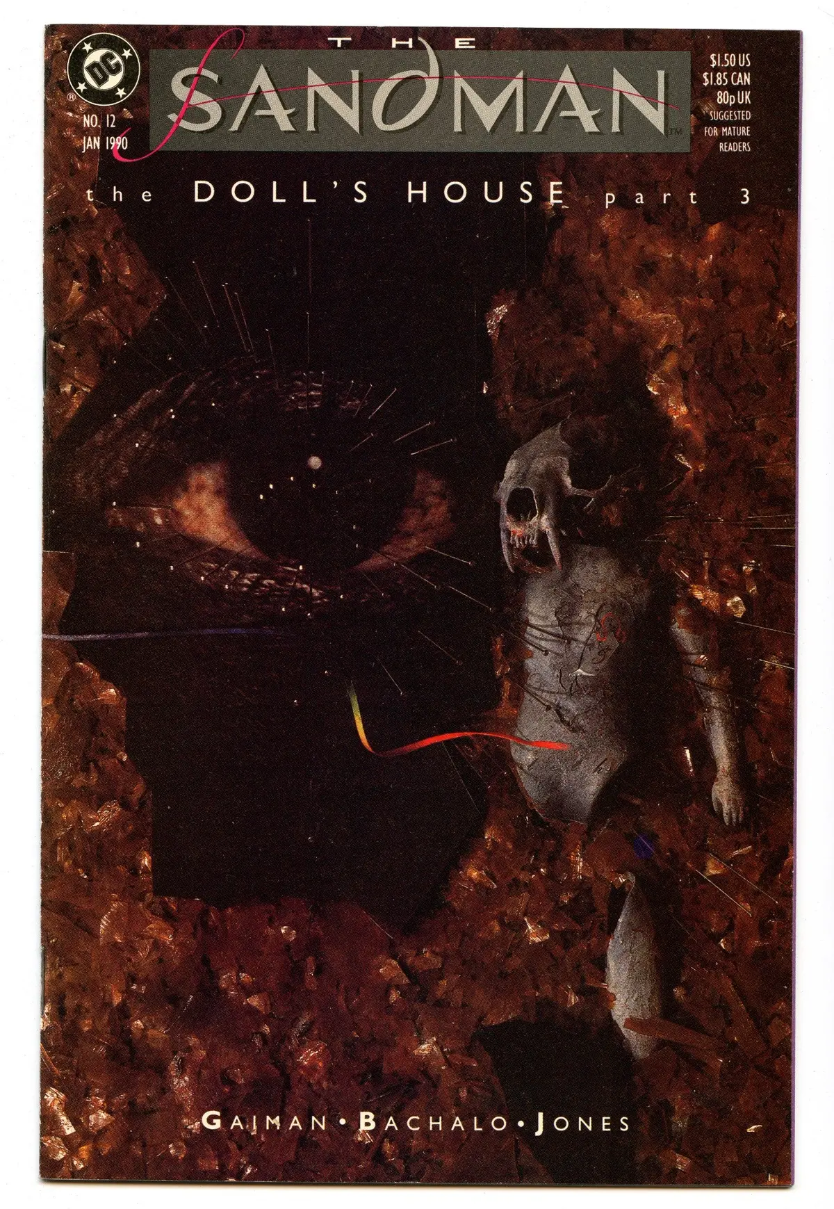 Sandman V2 12 (Jan 1990) Vf-Nm (9.0) 1