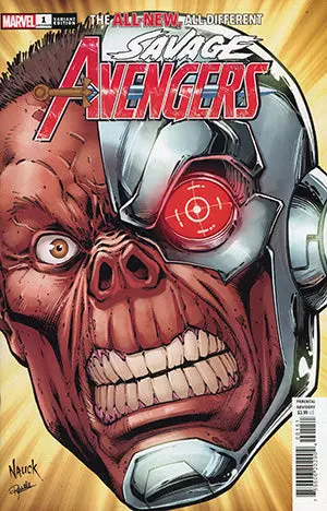 Savage Avengers #1 Nauck Headshot Var 1