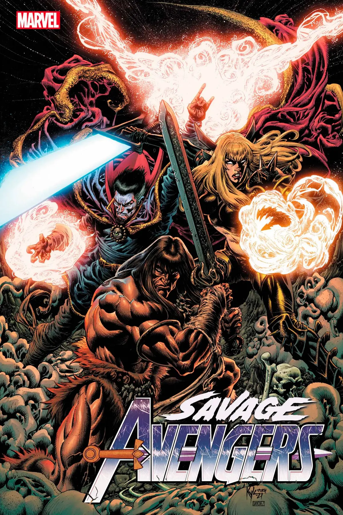Savage Avengers #28 Hotz Var 1