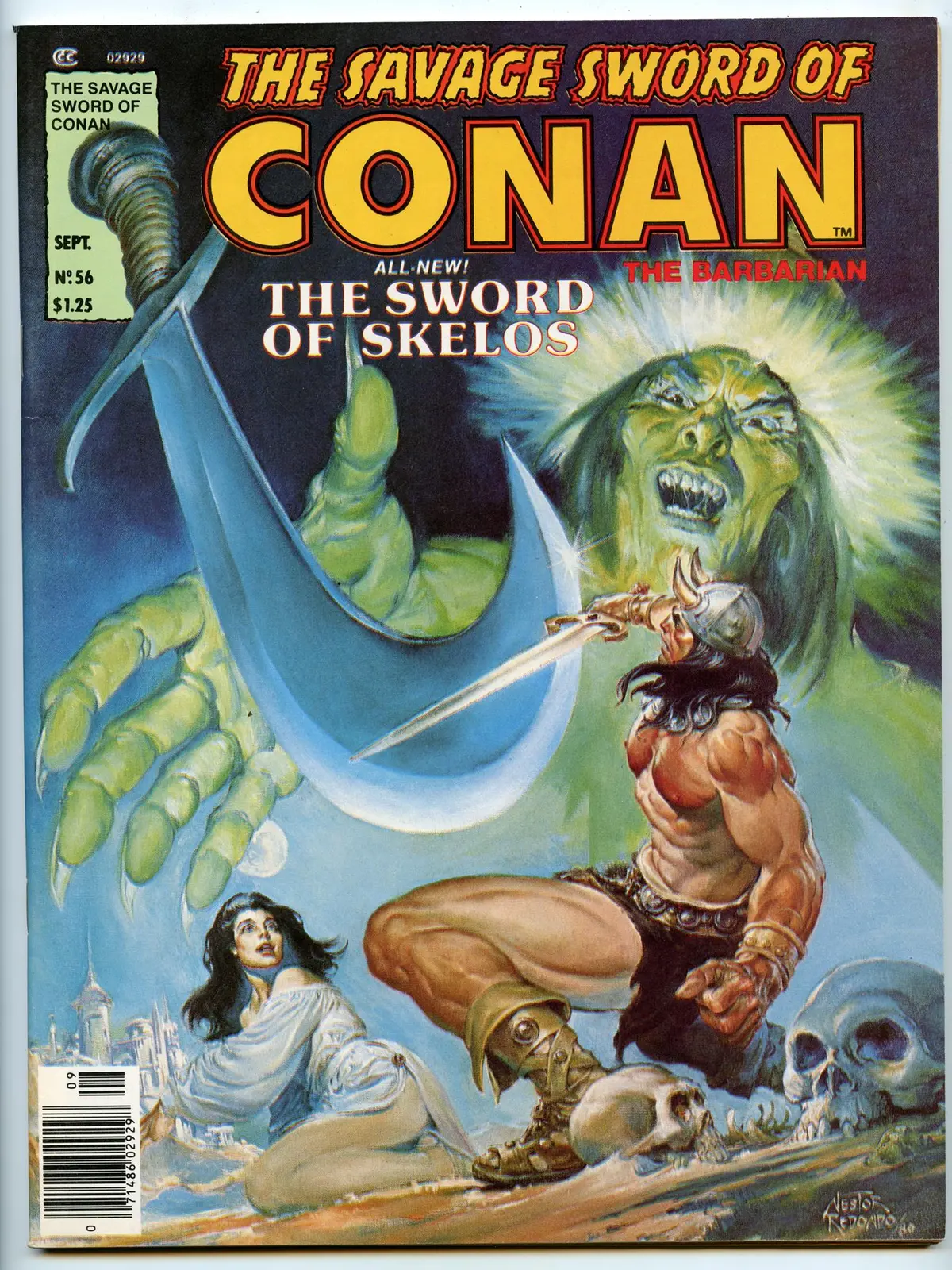 Savage Sword Of Conan 56 (Sep 1980) Nm- (9.2) 1