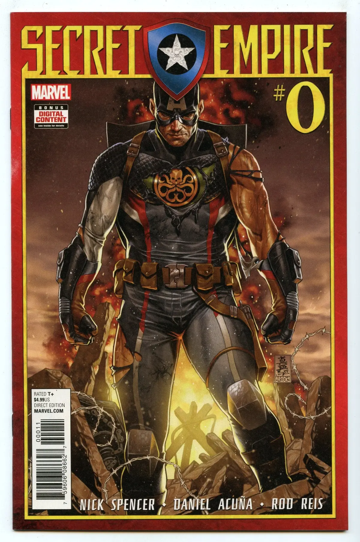 Secret Empire 0 (Jun 2017) Nm- (9.2) 1