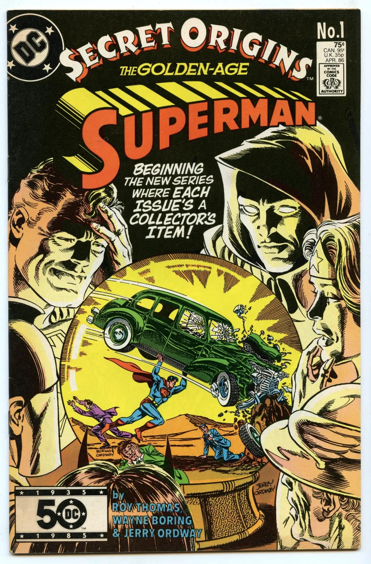 Secret Origins V3 1 (Apr 1986) Vf/Nm (9.0) 1