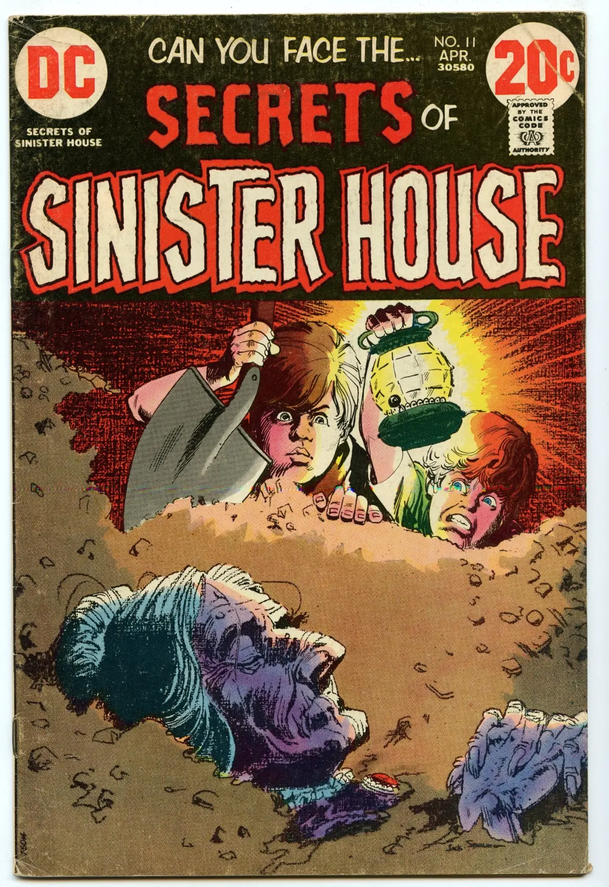 Secrets Of Sinister House 11 (Apr 1973) Vg+ (4.5) 1