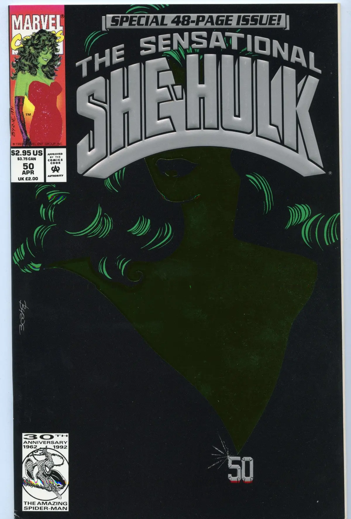 Sensational She-Hulk 50 Apr 1993 Nm- (9.2) 1