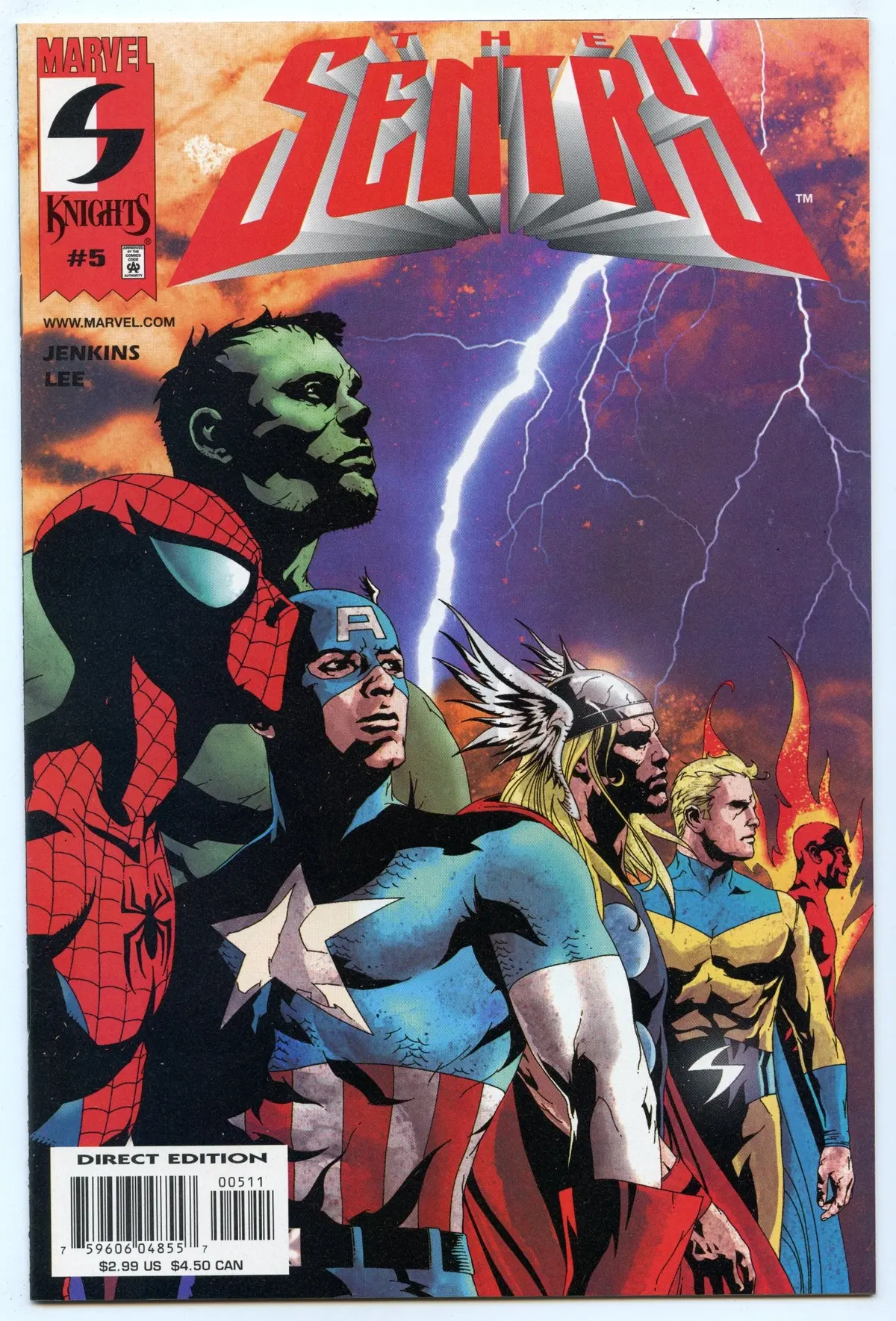Sentry 5 (Jan 2001) Nm- (9.2) 1