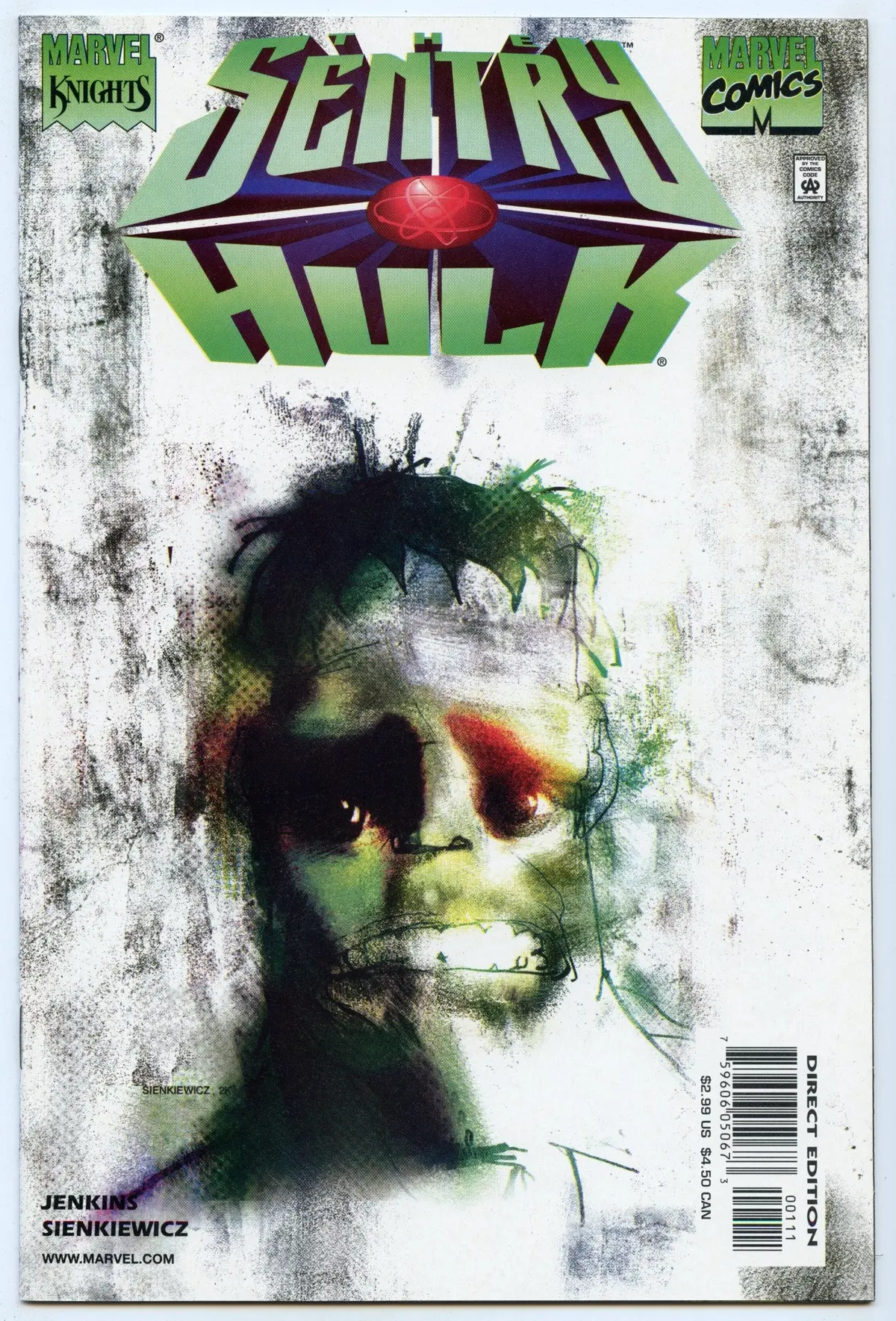 Sentry/Hulk 1 (Feb 2001) Nm- (9.2) 1