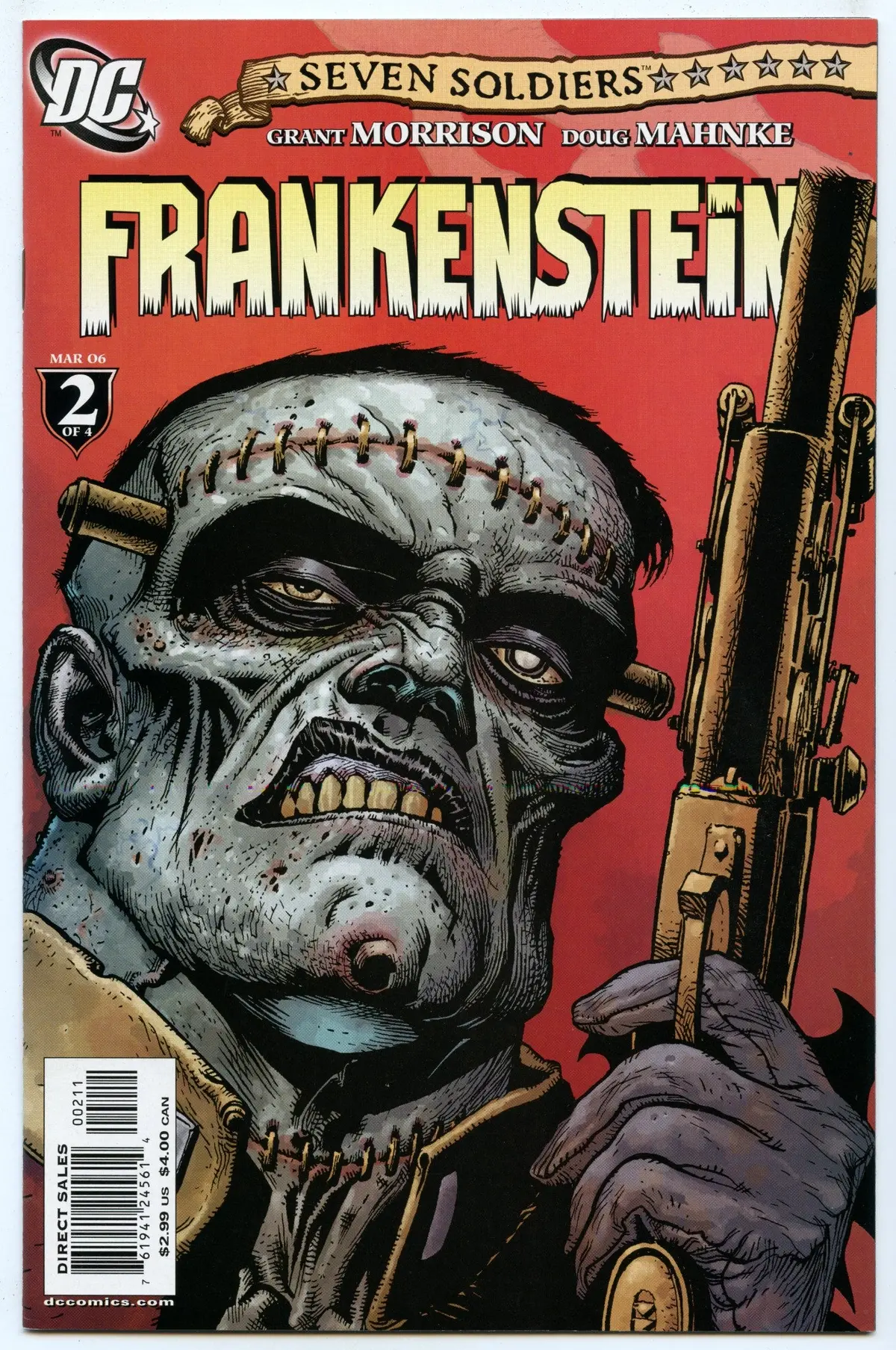 Seven Soldiers: Frankenstein 2 (Mar 2006) Nm- (9.2) 1