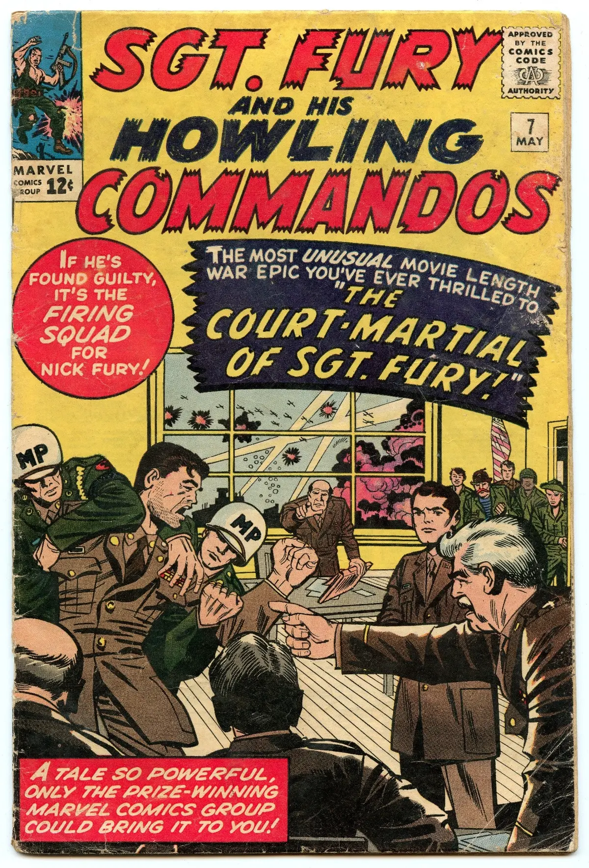 Sgt. Fury 7 (May 1964) Gd-Vg (3.0) 1