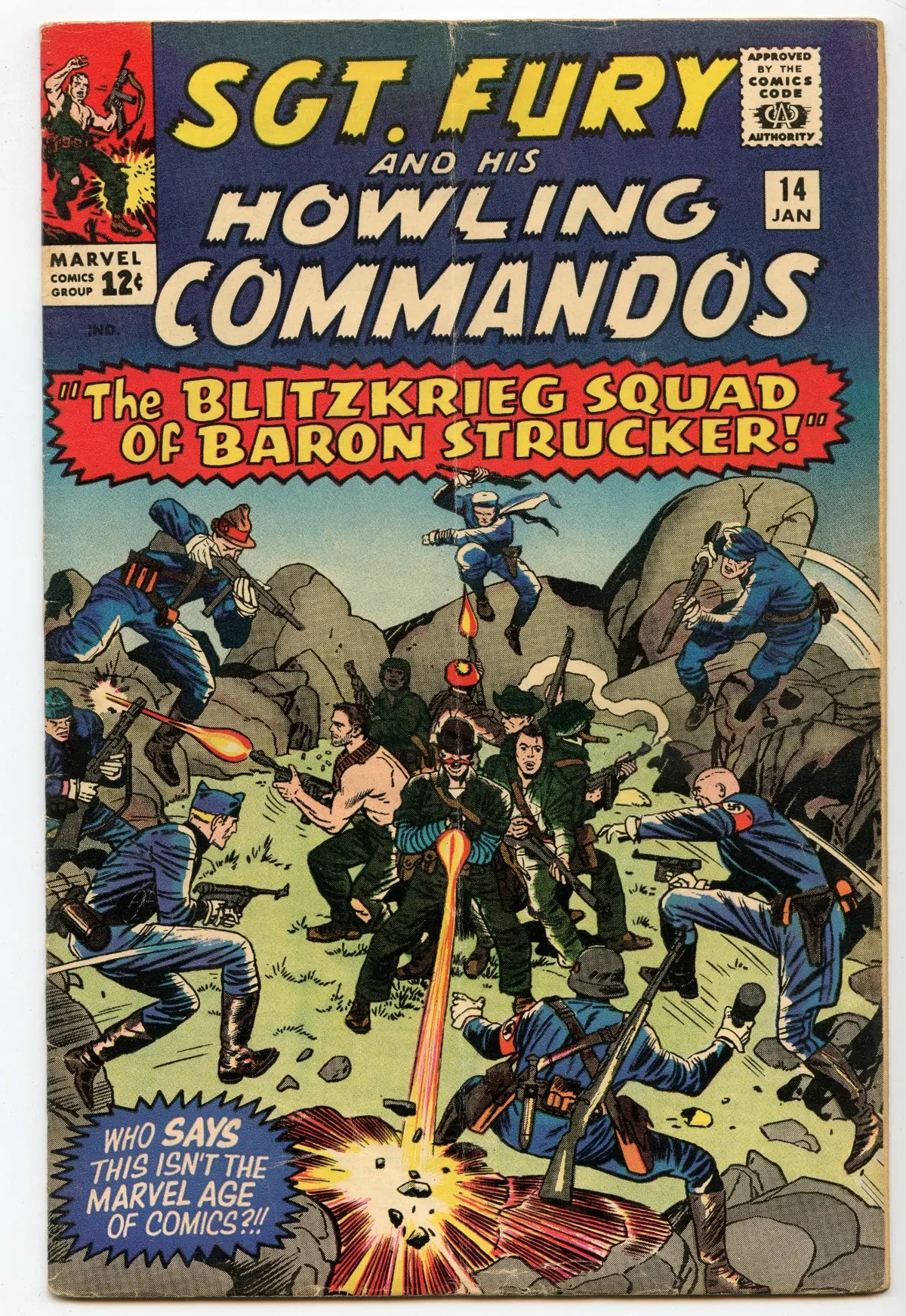 Sgt. Fury 14 (Jan 1965) Vg/Fi (5.0) 1