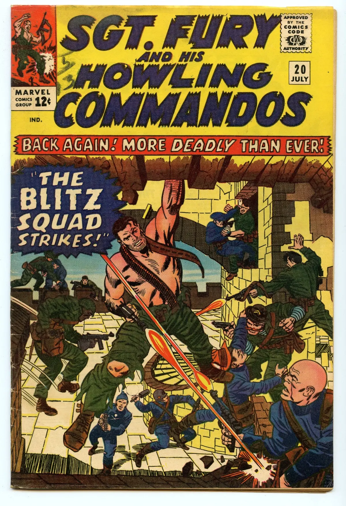 Sgt. Fury 20 (Jul 1965) Fi- (5.5) 1