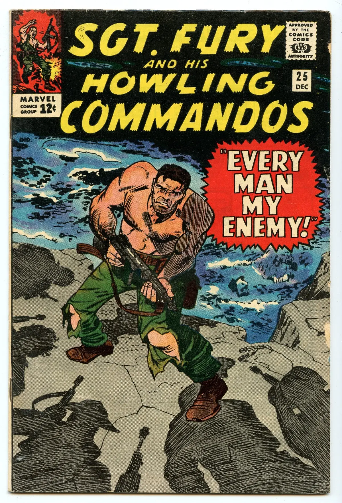 Sgt. Fury 25 (Dec 1965) Vg/Fi (5.0) 1