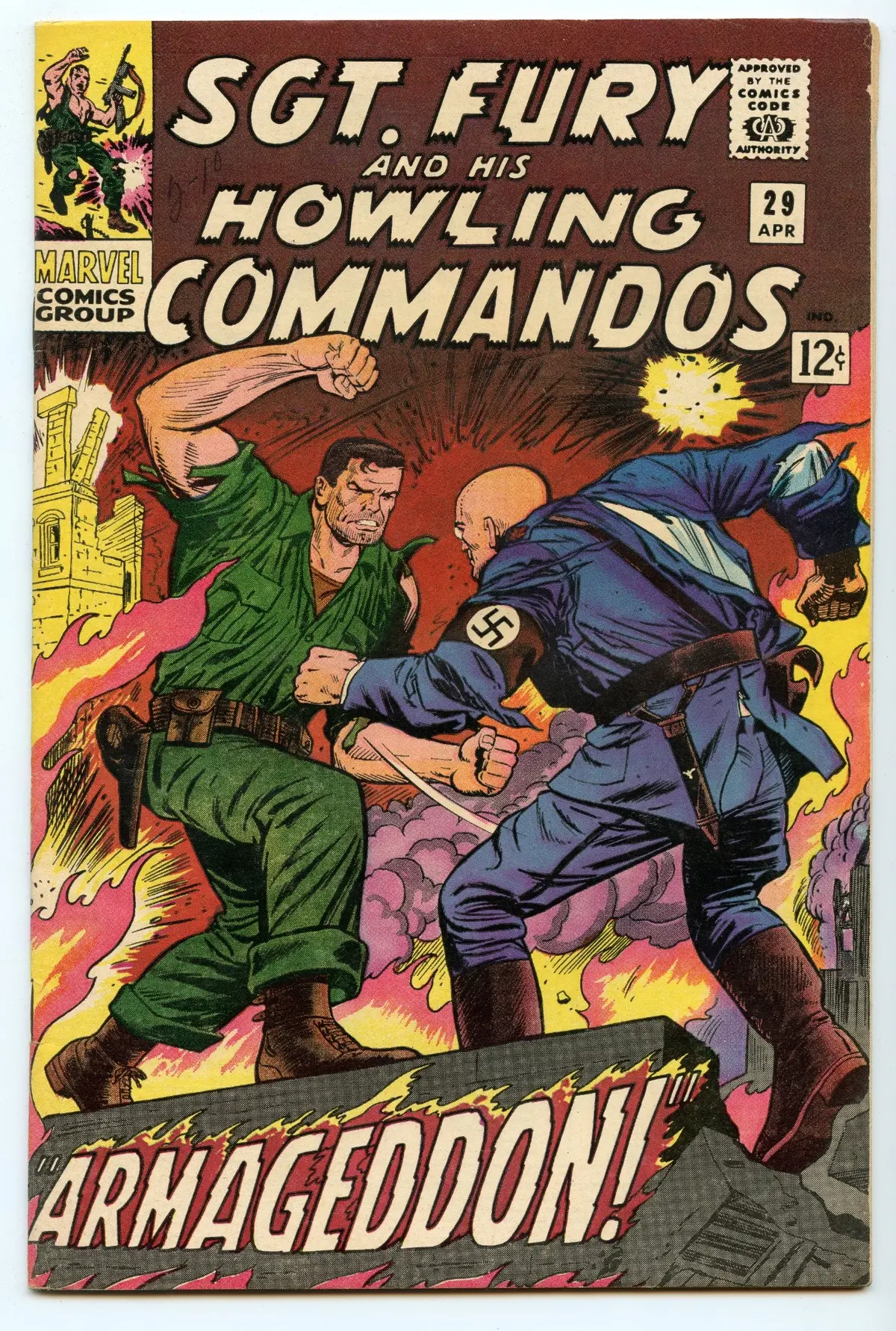 Sgt. Fury 29 (Apr 1966) Vf (8.0) 1