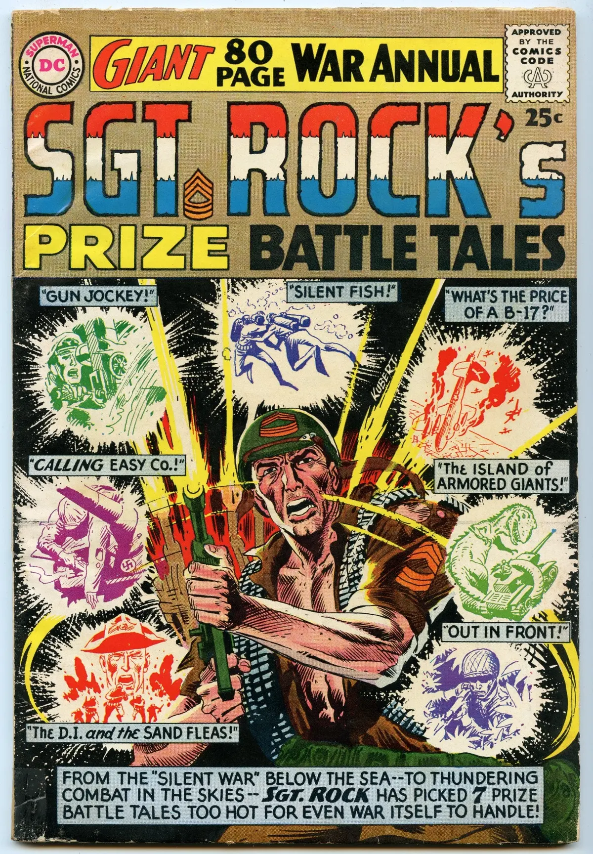 Sgt. Rock's Prize Battle Tales 1 (Dec 1964) Vg- (3.5) 1
