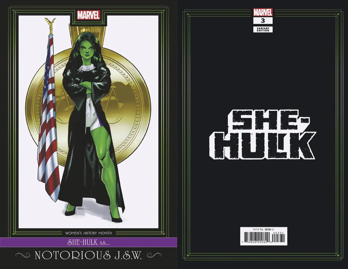 She-Hulk #3 Bazaldua Womens History Var 1