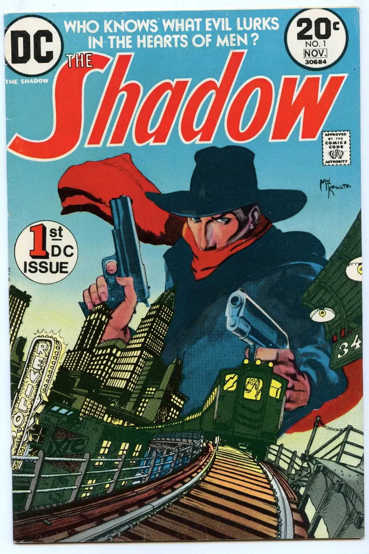 Shadow 1 (Nov 1973) Vf (8.0) 1