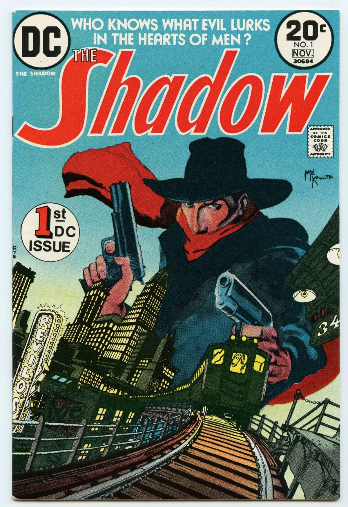 Shadow 1 (Nov 1973) Vf-Nm (9.0) 1