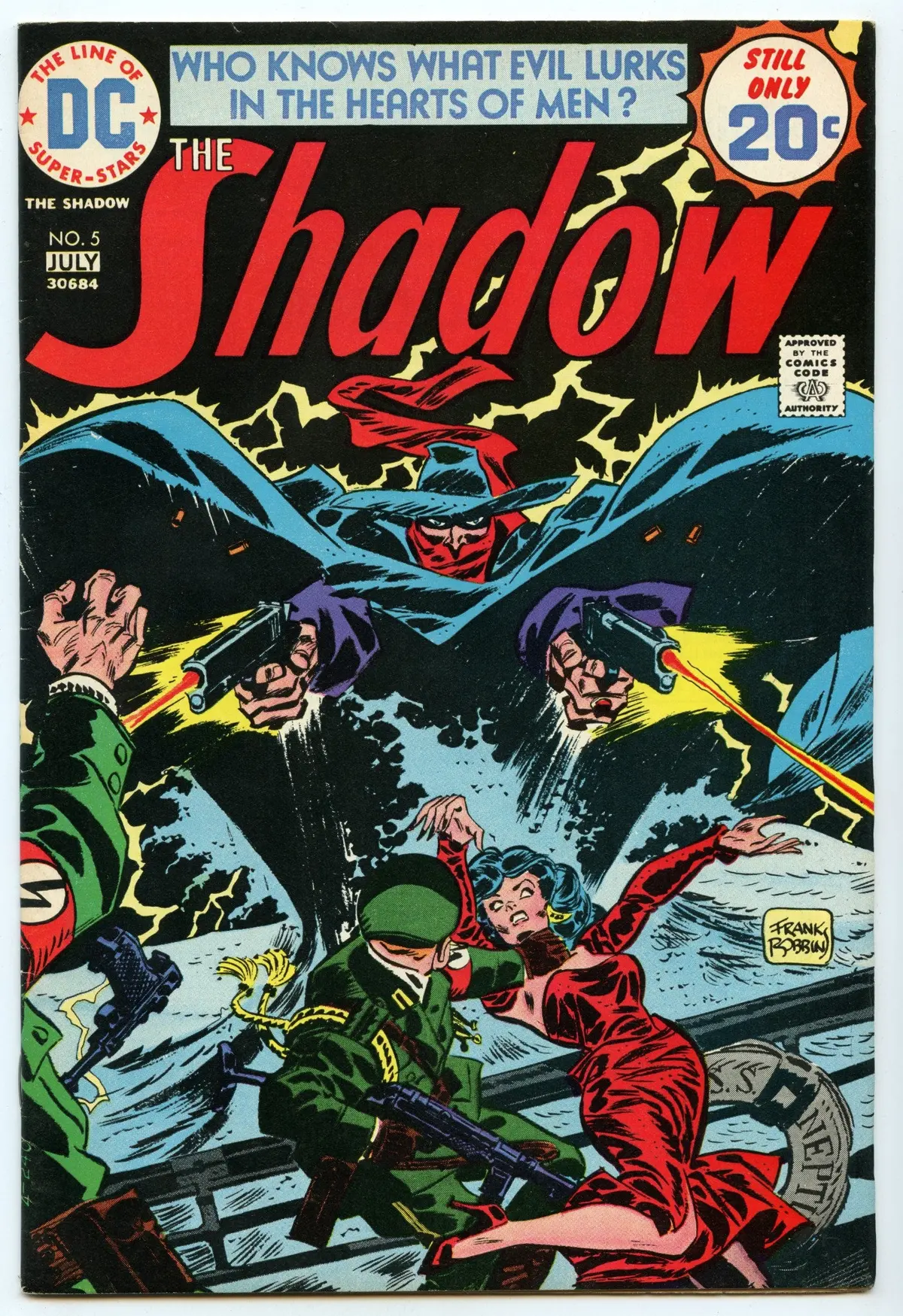 Shadow 5 (Jul 1974) Vf- (7.5) 1