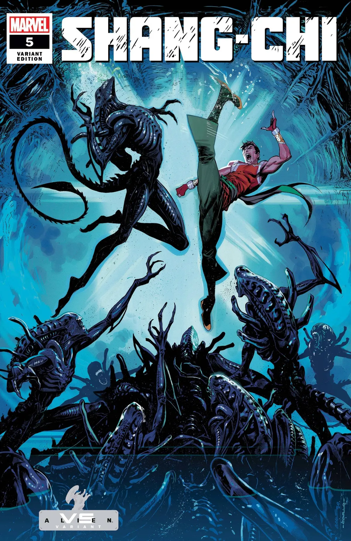 Shang-Chi #5 (Of 5) Coello Marvel Vs Alien Var 1