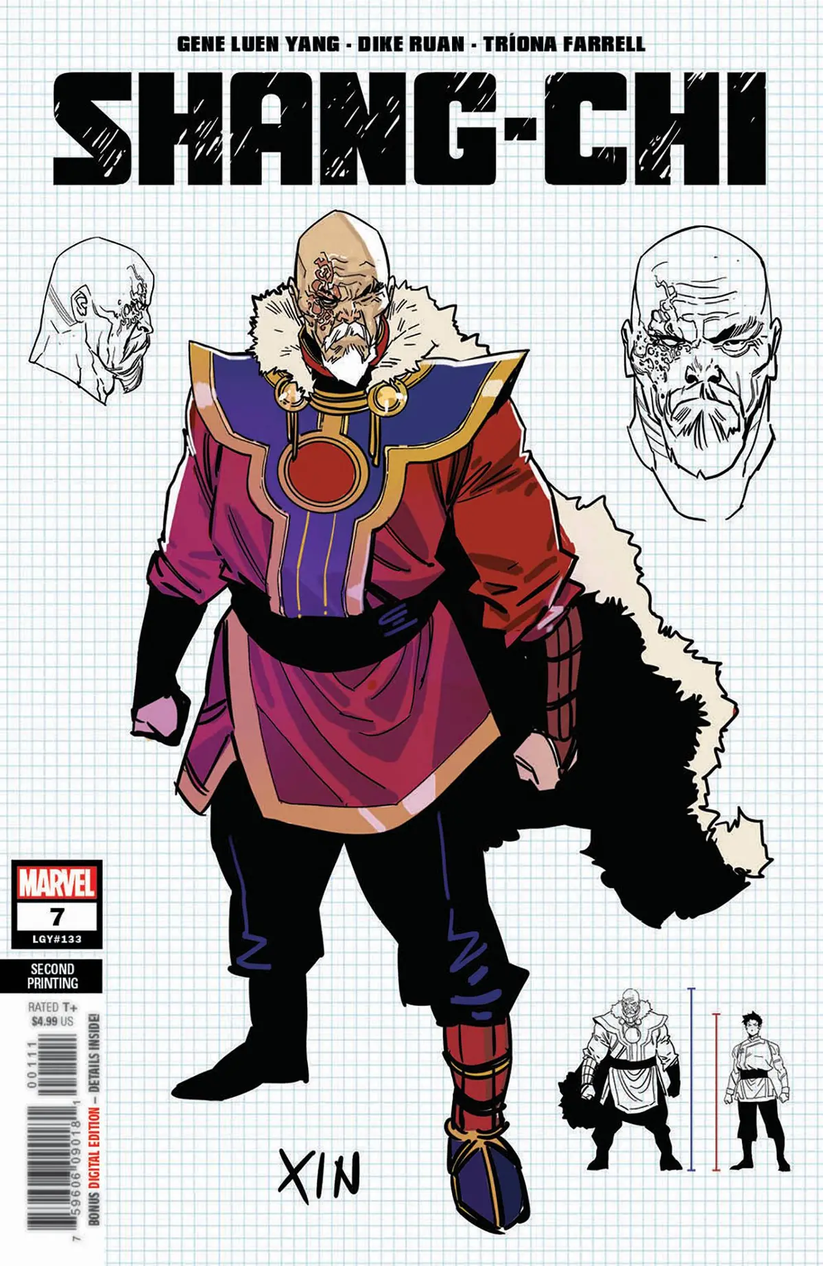 Shang-Chi #7 2Nd Ptg Ruan Var 1