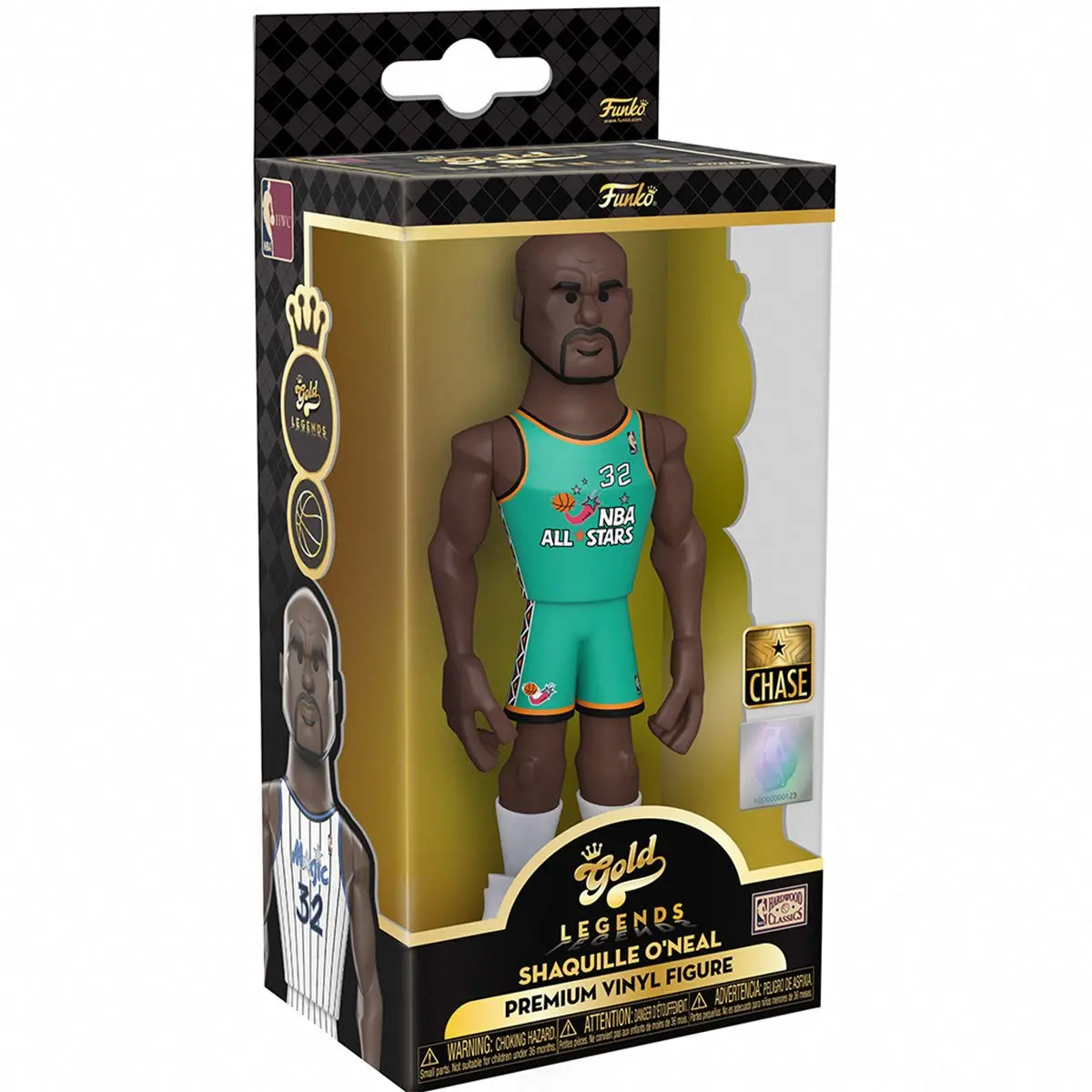 Funko Vinyl Gold - Nba All Stars - Chase Shaquille O'neal 5" (Preorder Item August 2022) 1