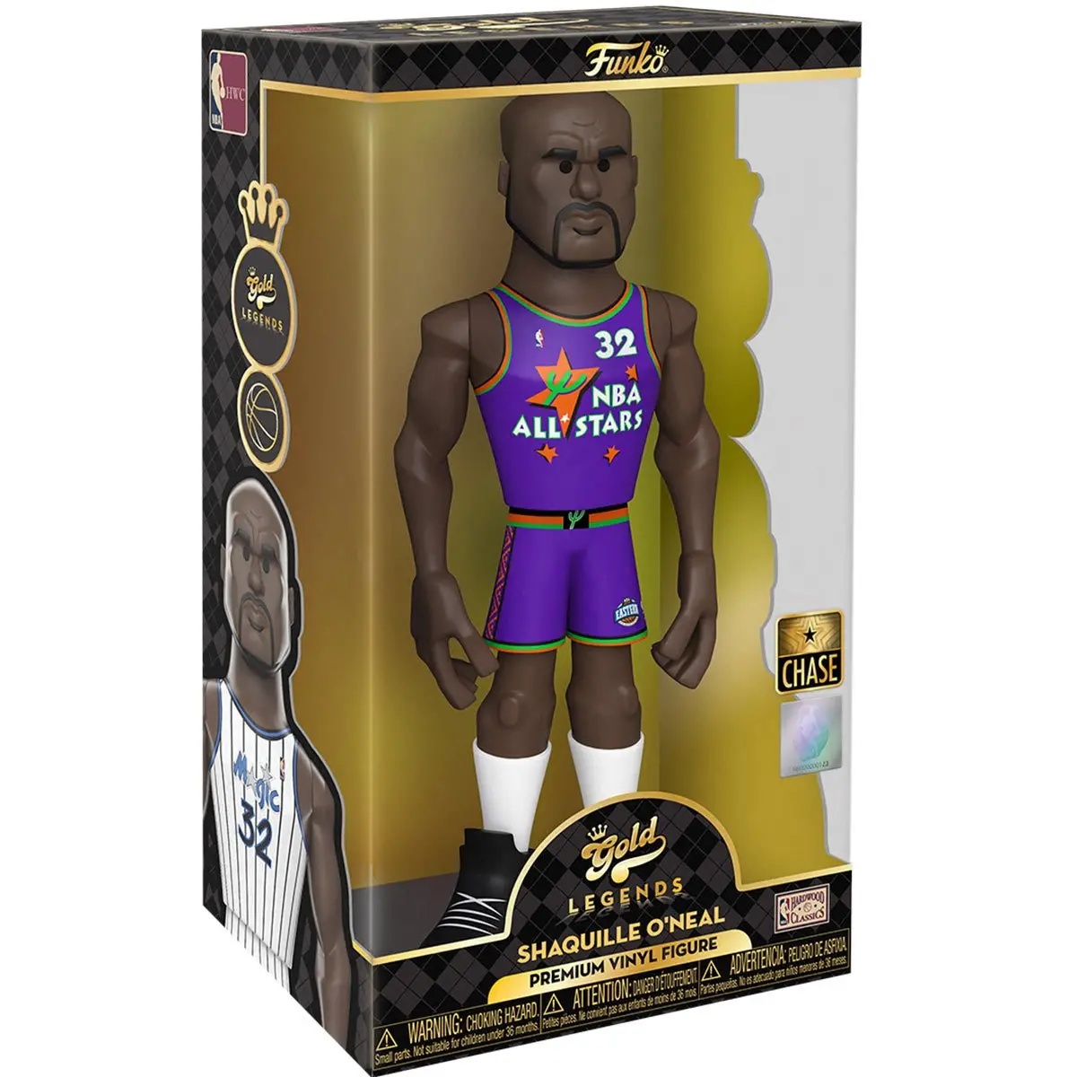 Funko Vinyl Gold - Nba All Stars - Chase Shaquille O'neal 12" (Preorder Item Aug/Oct 2022) 1