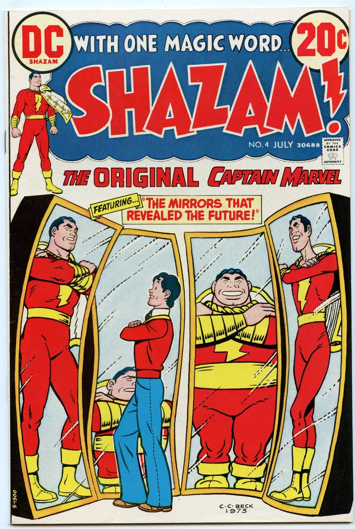 Shazam 4 (Jul 1973) Vf/Nm (9.0) 1