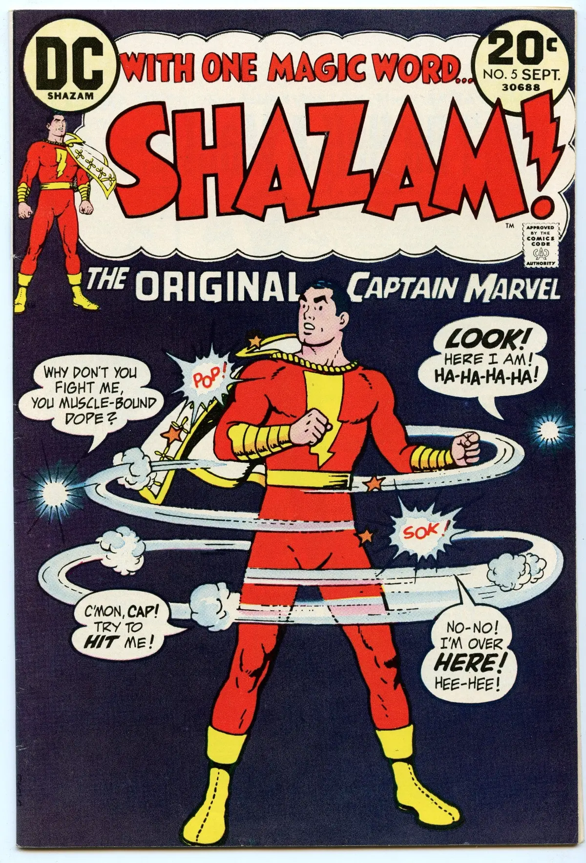 Shazam 5 (Sep 1973) Vf- (7.5) 1