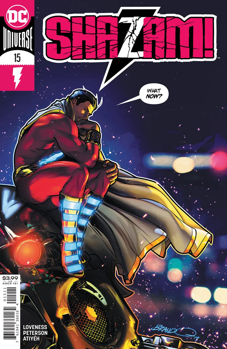 Shazam #15 Cvr A Brandon Peterson 1