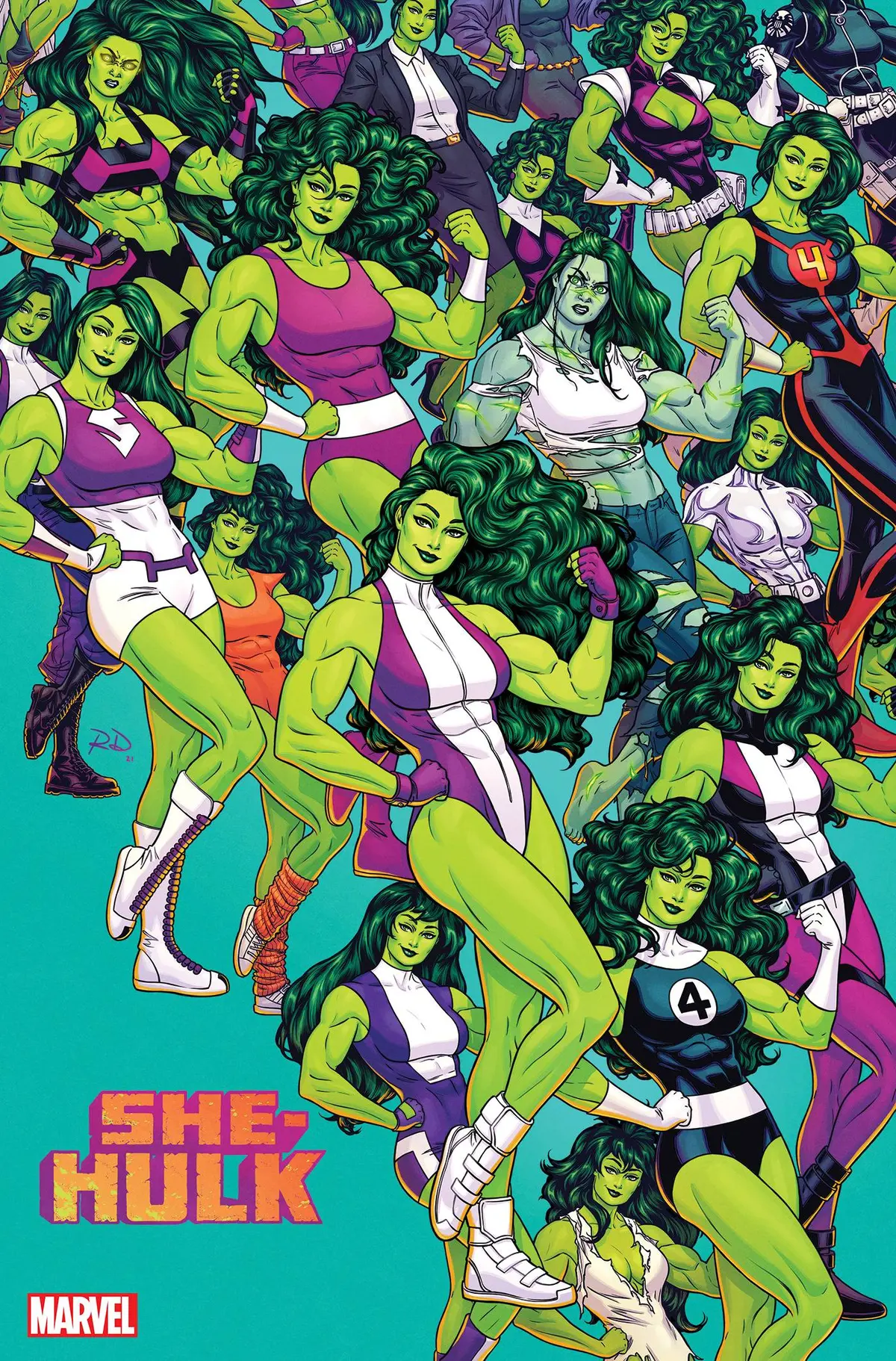 She-Hulk #4 Dauterman Var 1