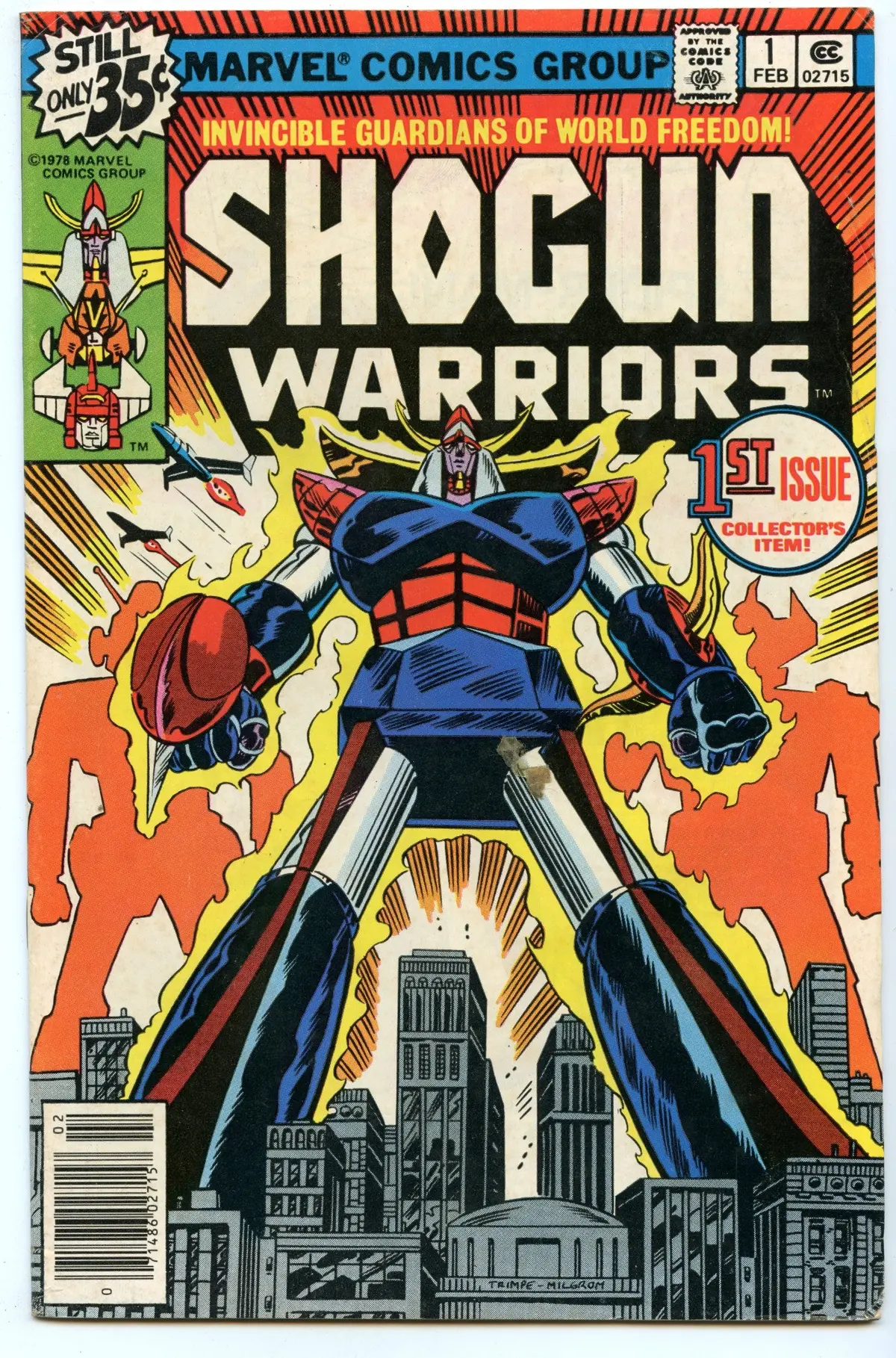 Shogun Warriors 1 (Feb 1979) Vf (8.0) 1