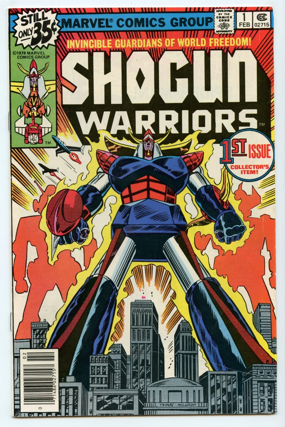 Shogun Warriors 1 (Feb 1979) Vf+ (8.5) 1