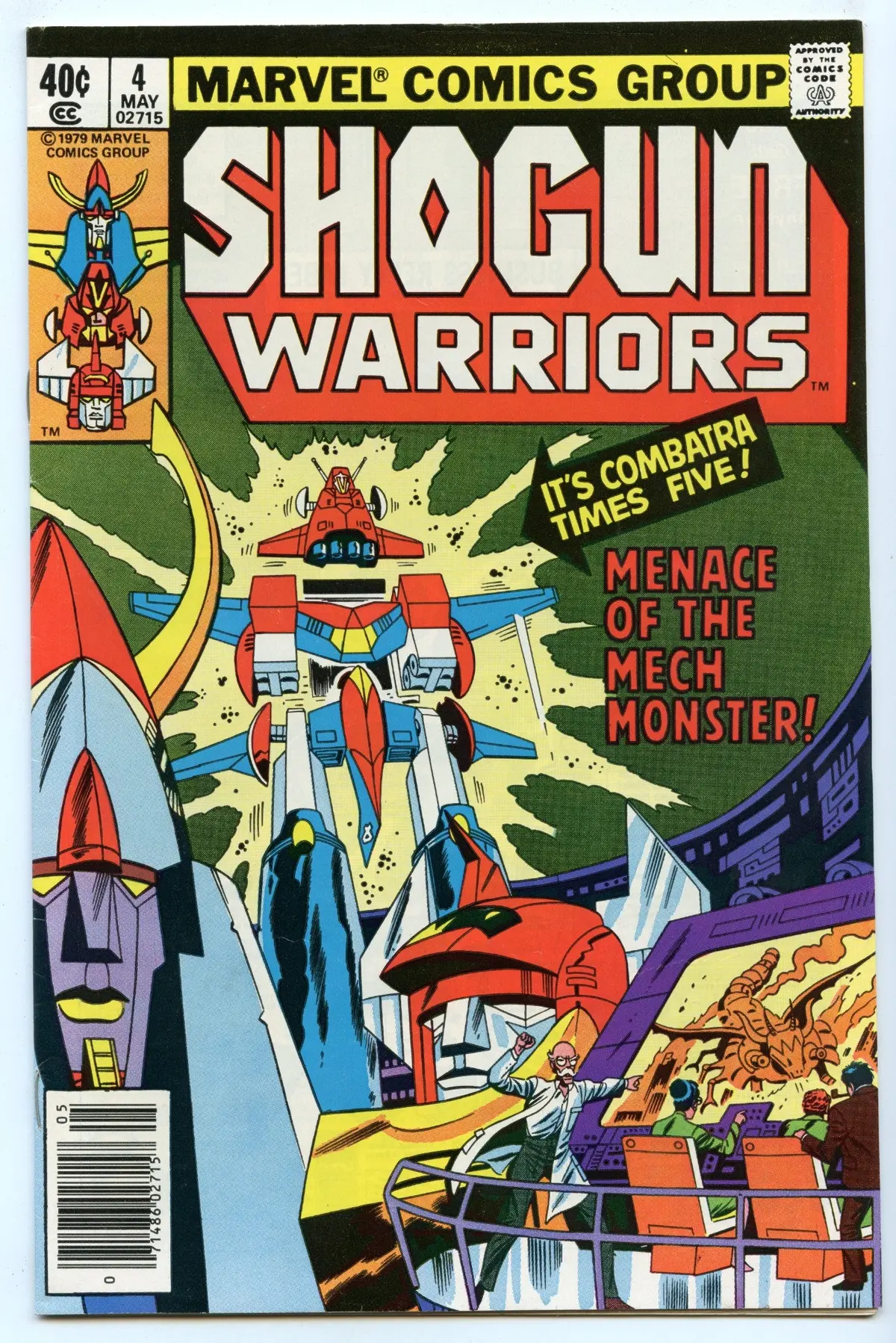 Shogun Warriors 4 (May 1979) Nm- (9.2) 1