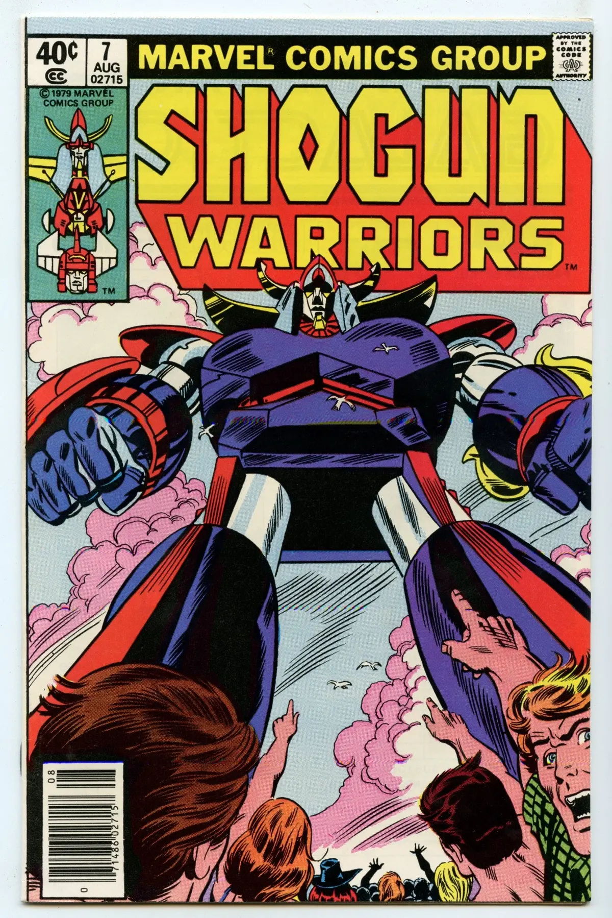 Shogun Warriors 7 (Aug 1979) Vf/Nm (9.0) 1