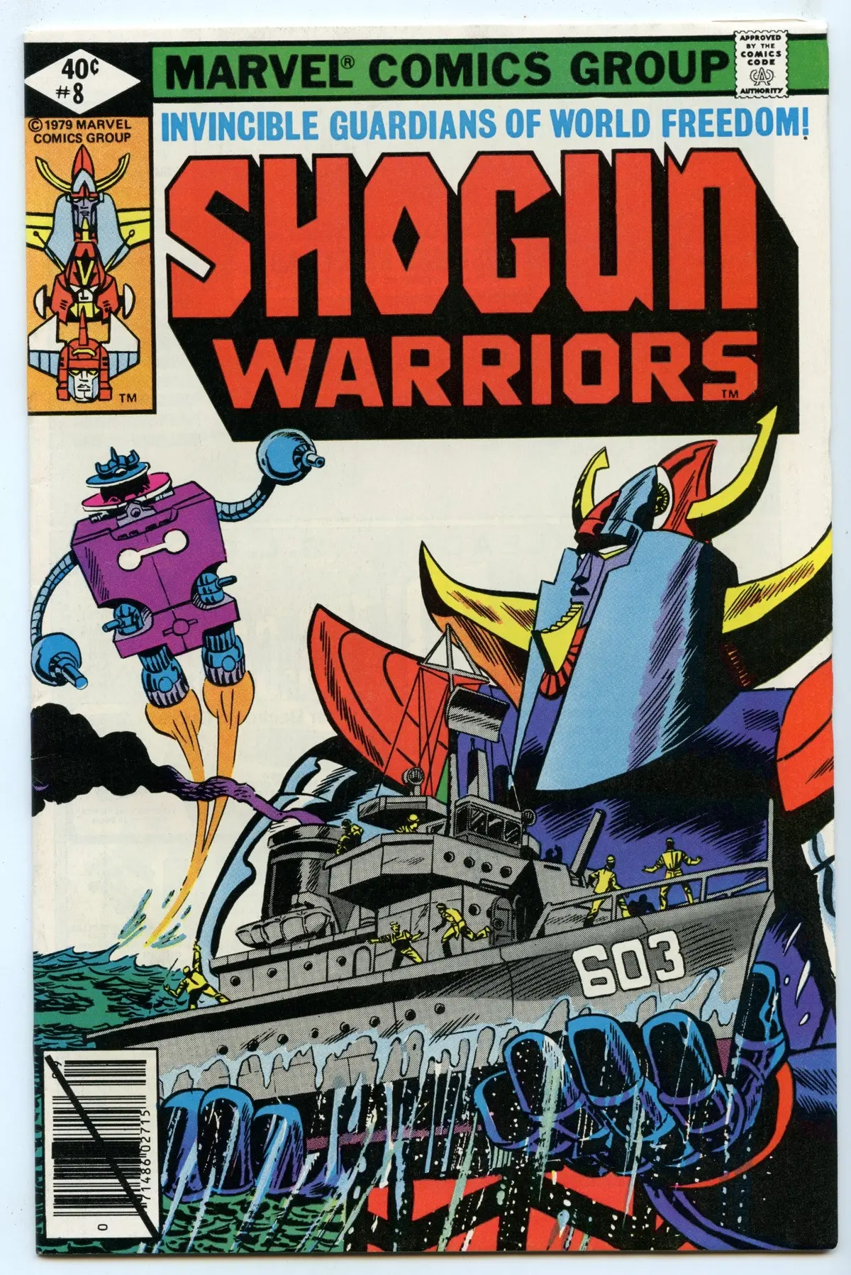 Shogun Warriors 8 (Sep 1979) Vf/Nm (9.0) 1