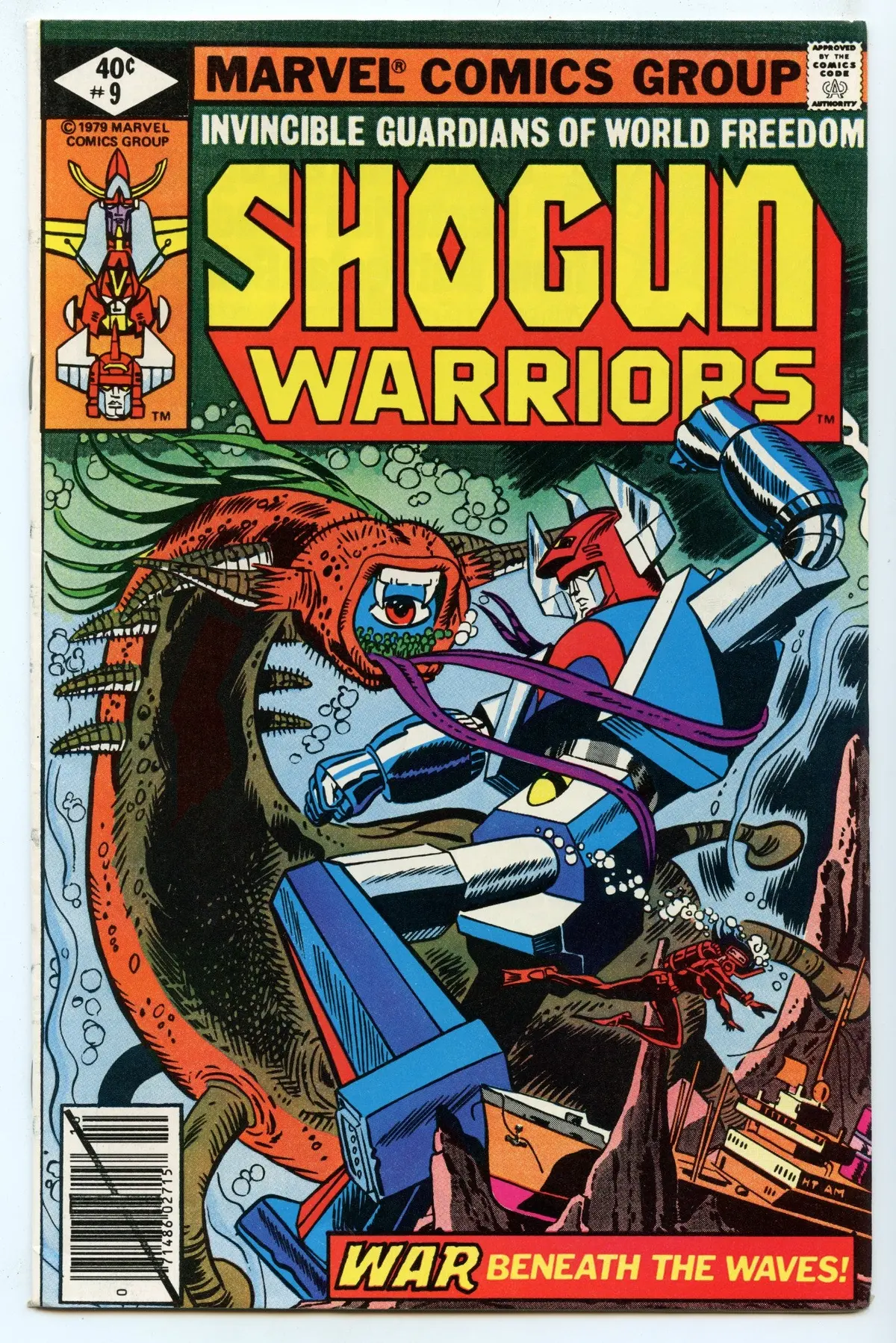 Shogun Warriors 9 (Oct 1979) Vf/Nm (9.0) 1