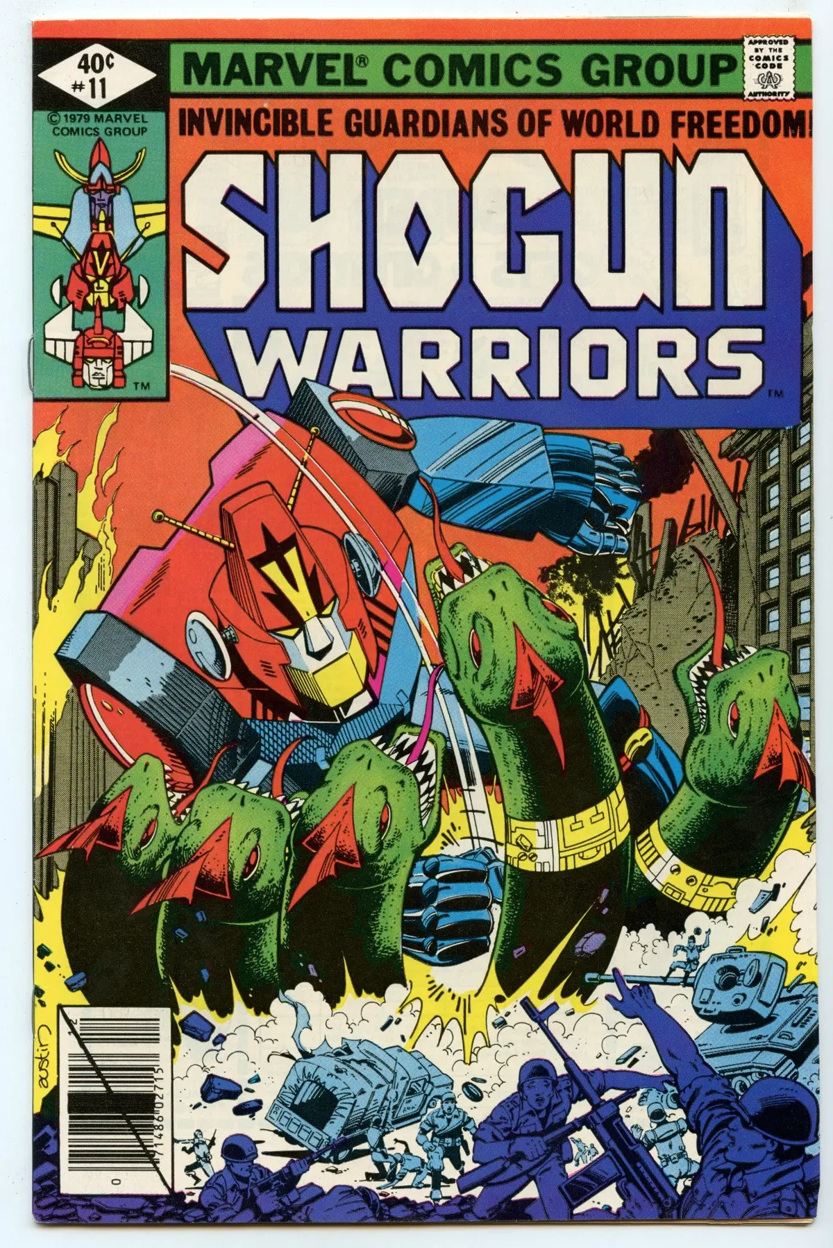 Shogun Warriors 11 (Dec 1979) Nm- (9.2) 1