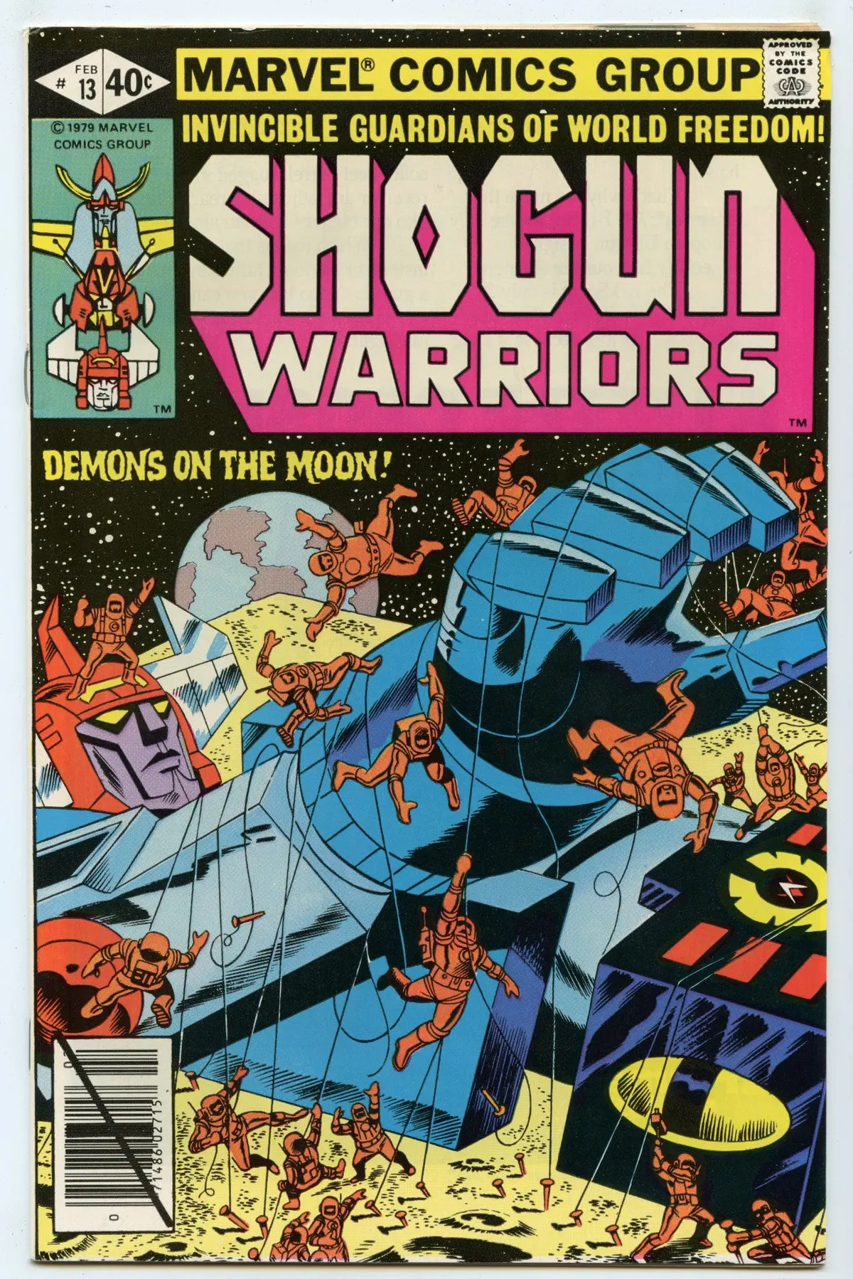 Shogun Warriors 13 (Feb 1980) Vf/Nm (9.0) 1