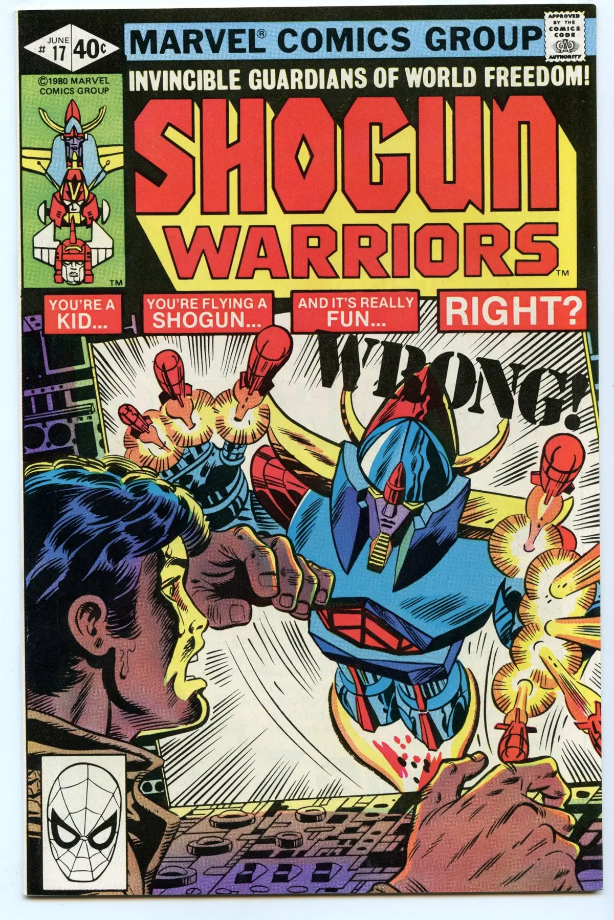 Shogun Warriors 17 (Jun 1980) Nm- (9.2) 1
