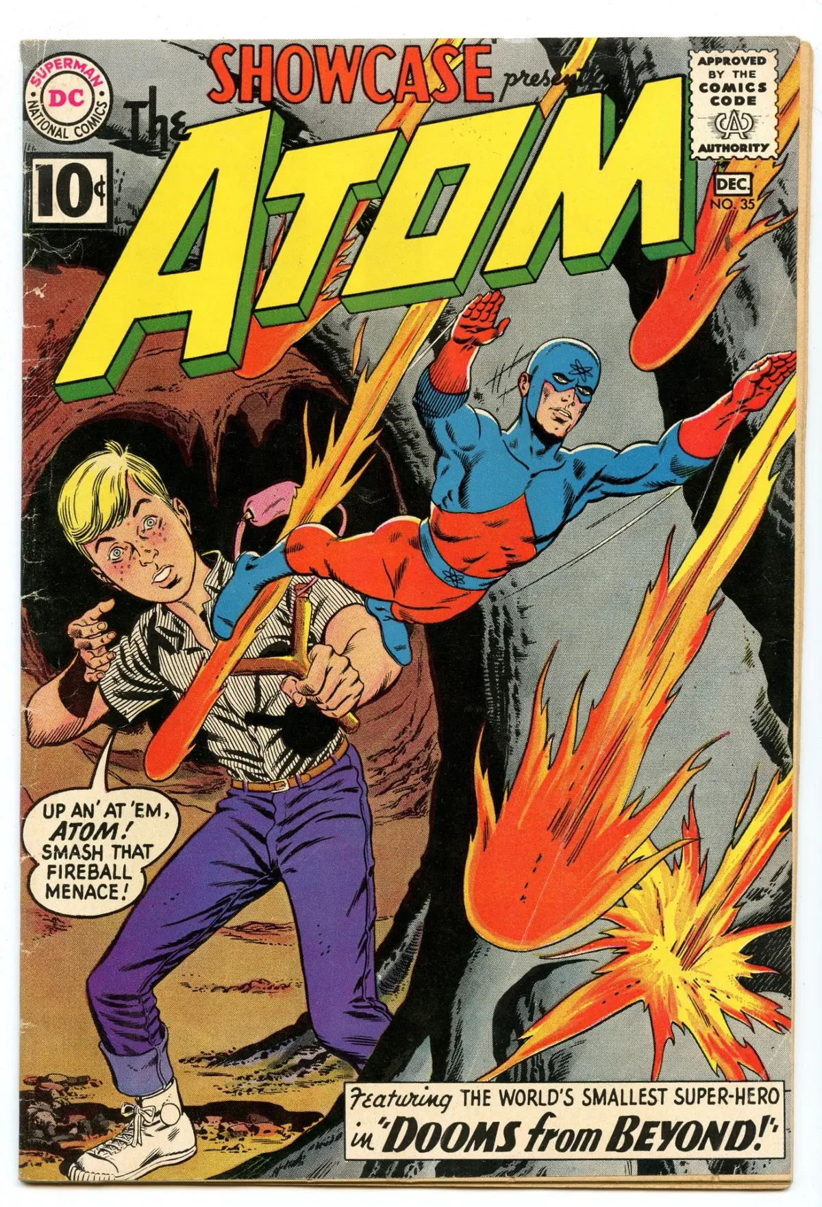 Showcase 35 (Nov 1961) Vg (4.0) - 2Nd Appearance Atom (Ray Palmer) 1