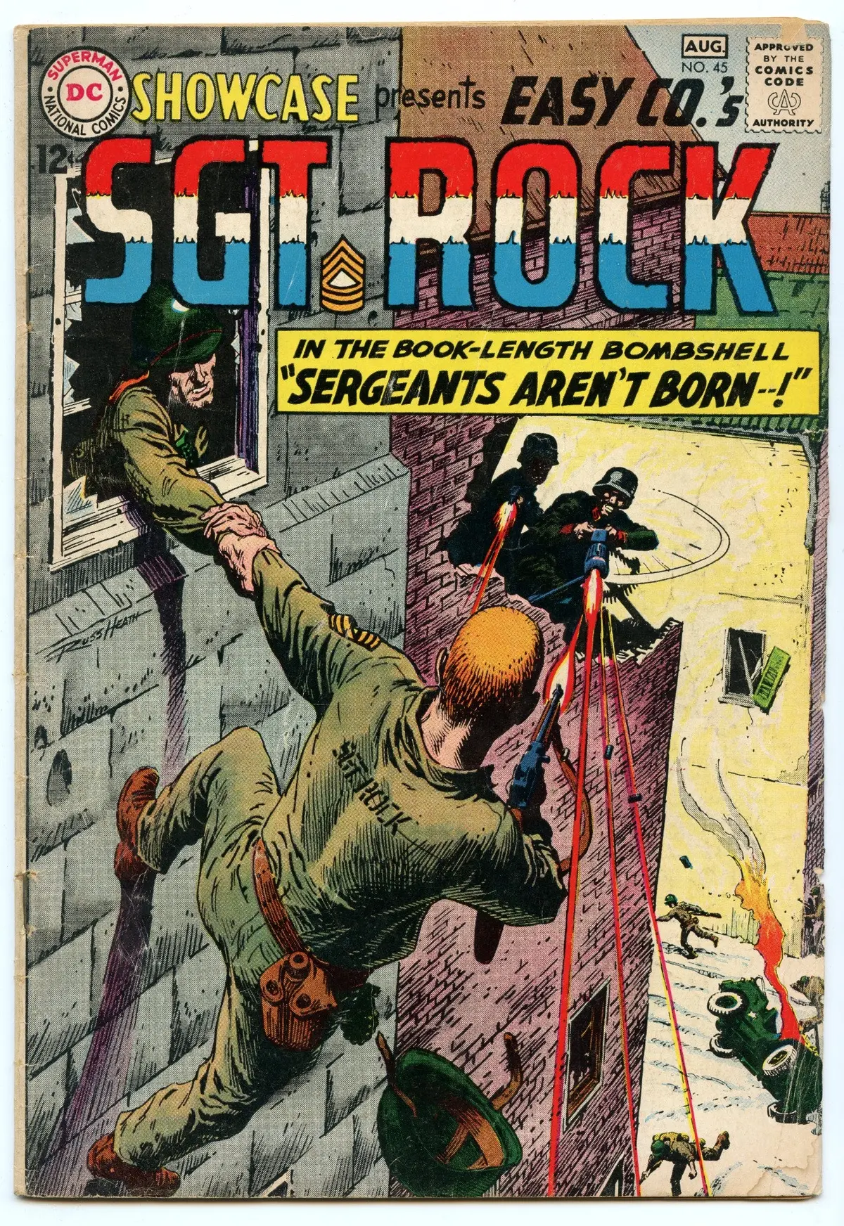 Showcase 45 (Aug 1963) Vg- (3.5) 1