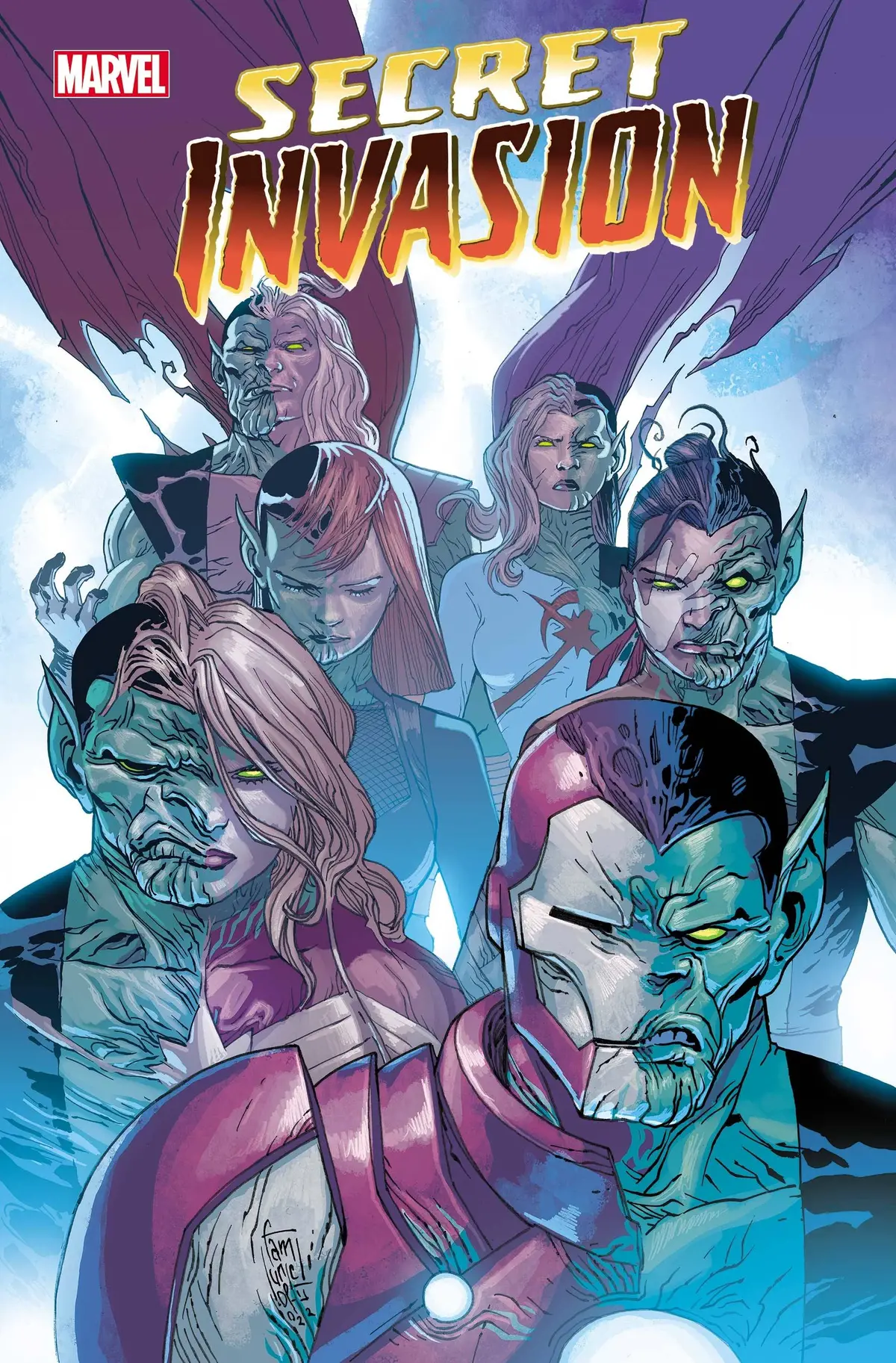 Secret Invasion #1 (Of 5) 25 Copy Incv Camuncoli Var 1