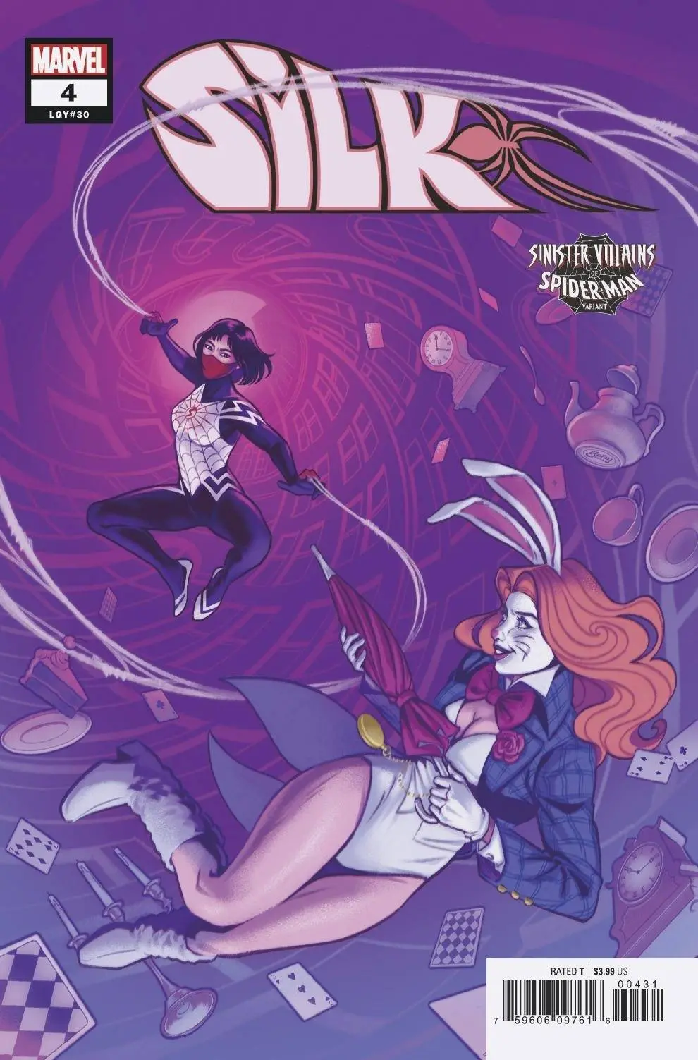 Silk #4 (Of 5) Cola Spider-Man Villains Var 1
