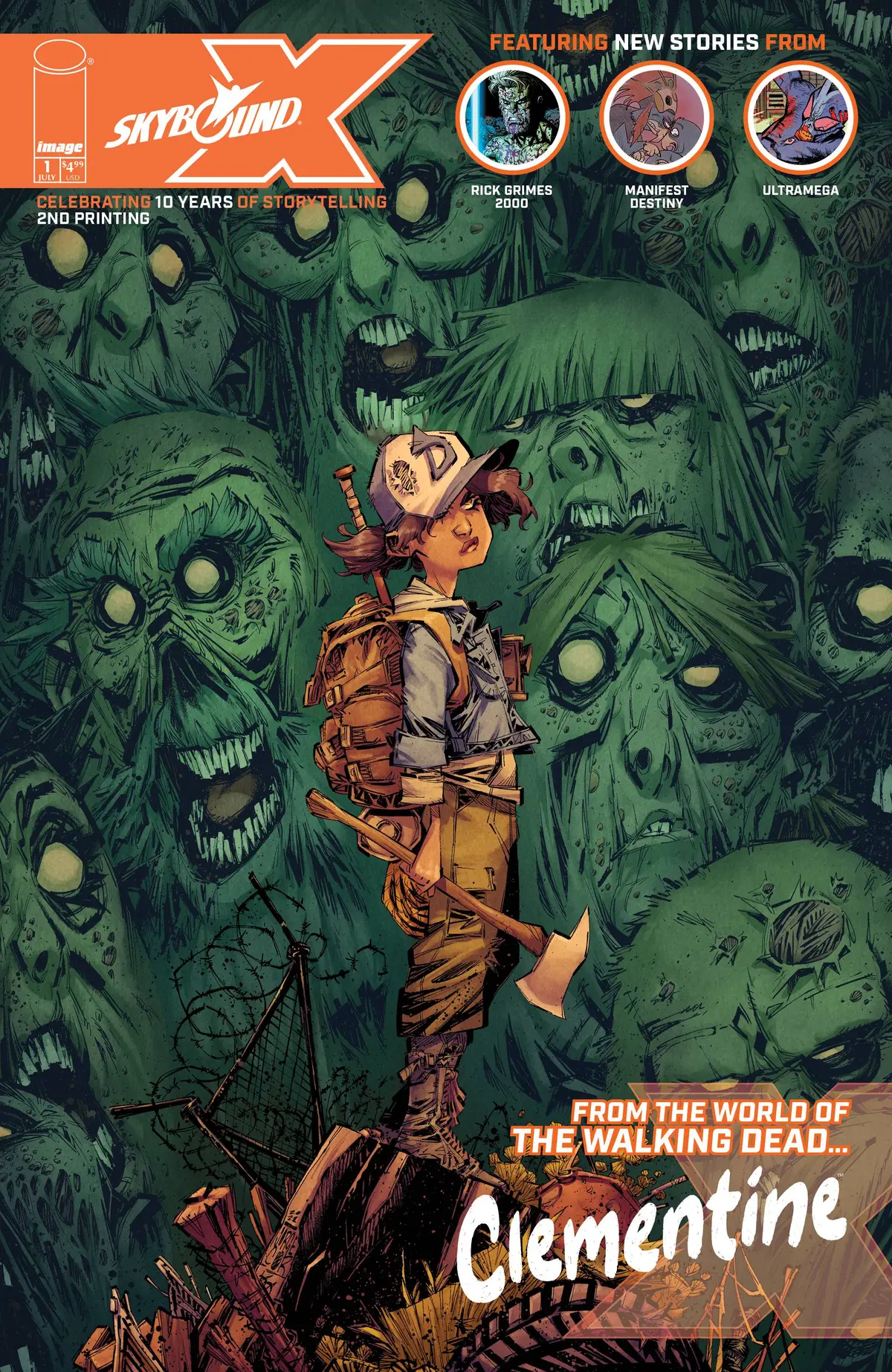 Skybound X #1 2Nd Ptg Cvr A Corona (Mr) 1