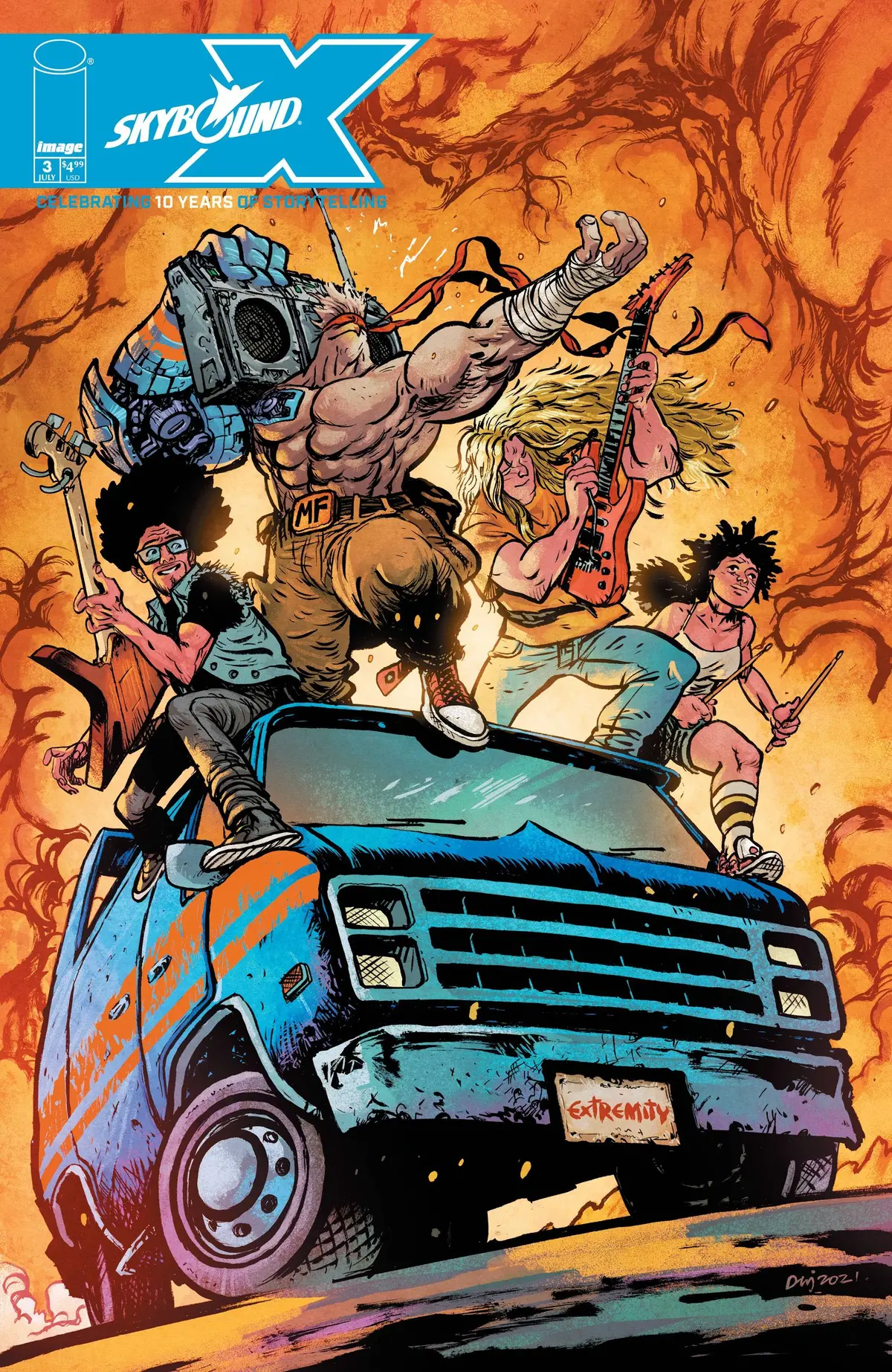 Skybound X #3 Cvr D Johnson (Mr) 1