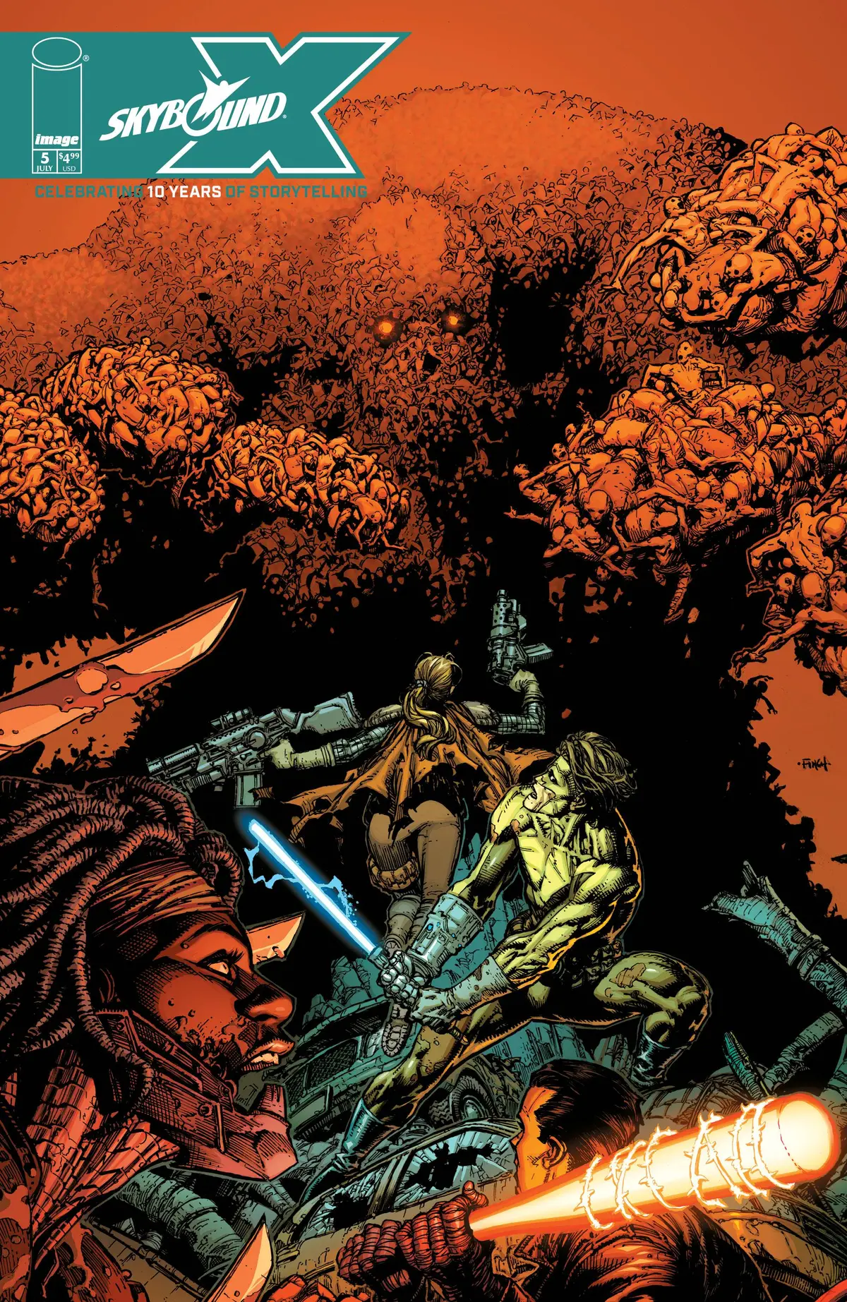 Skybound X #5 Cvr A Finch (Mr) 1